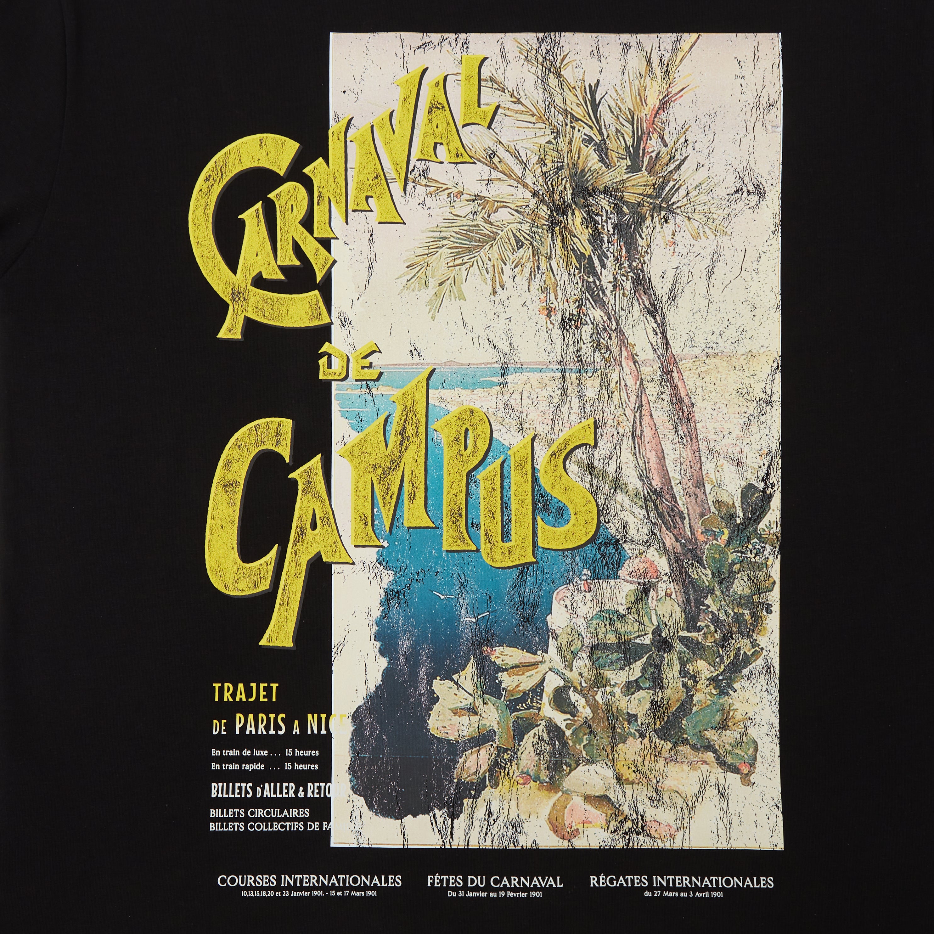 Carnival Tee (Black Wash)