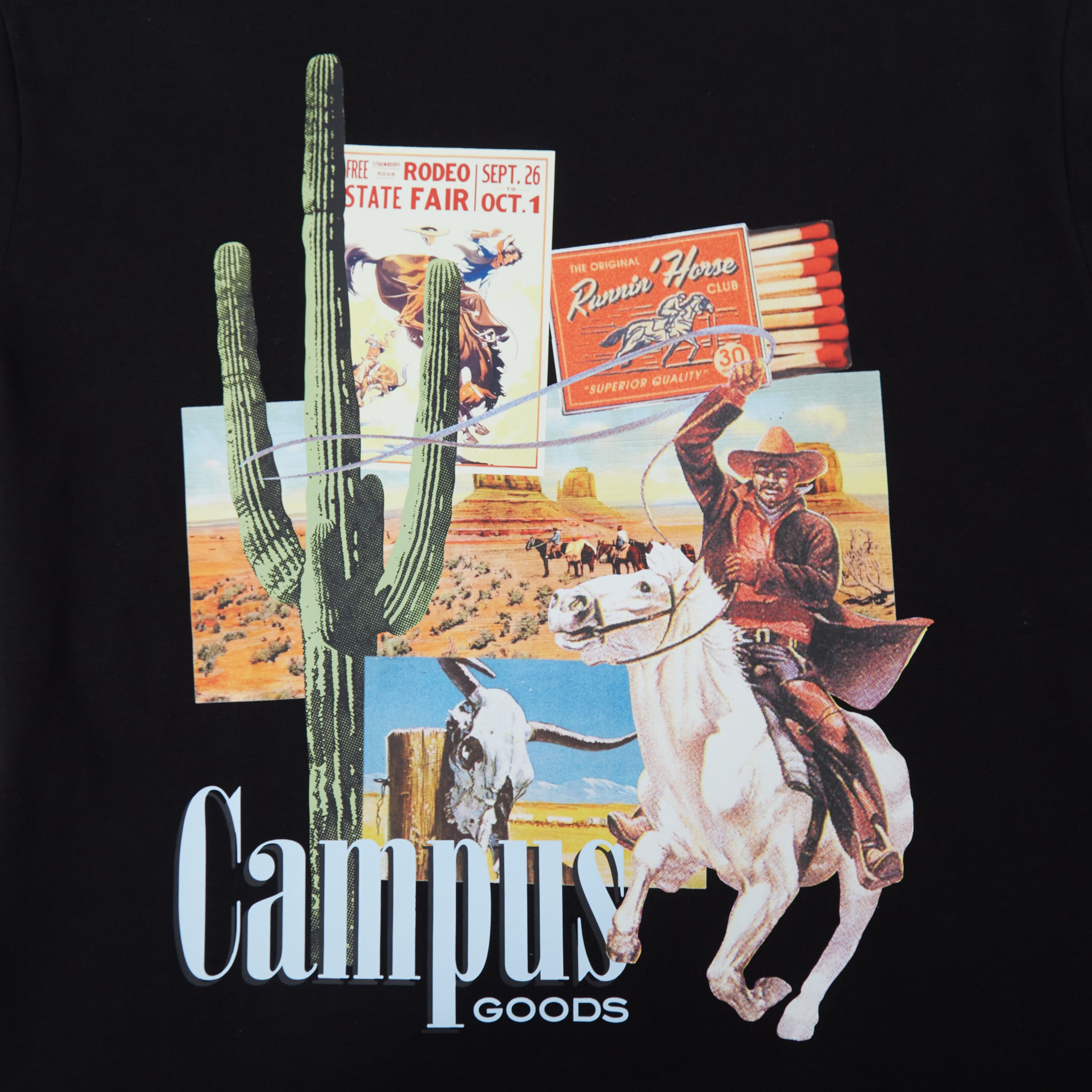 Postcard Tee (Black)