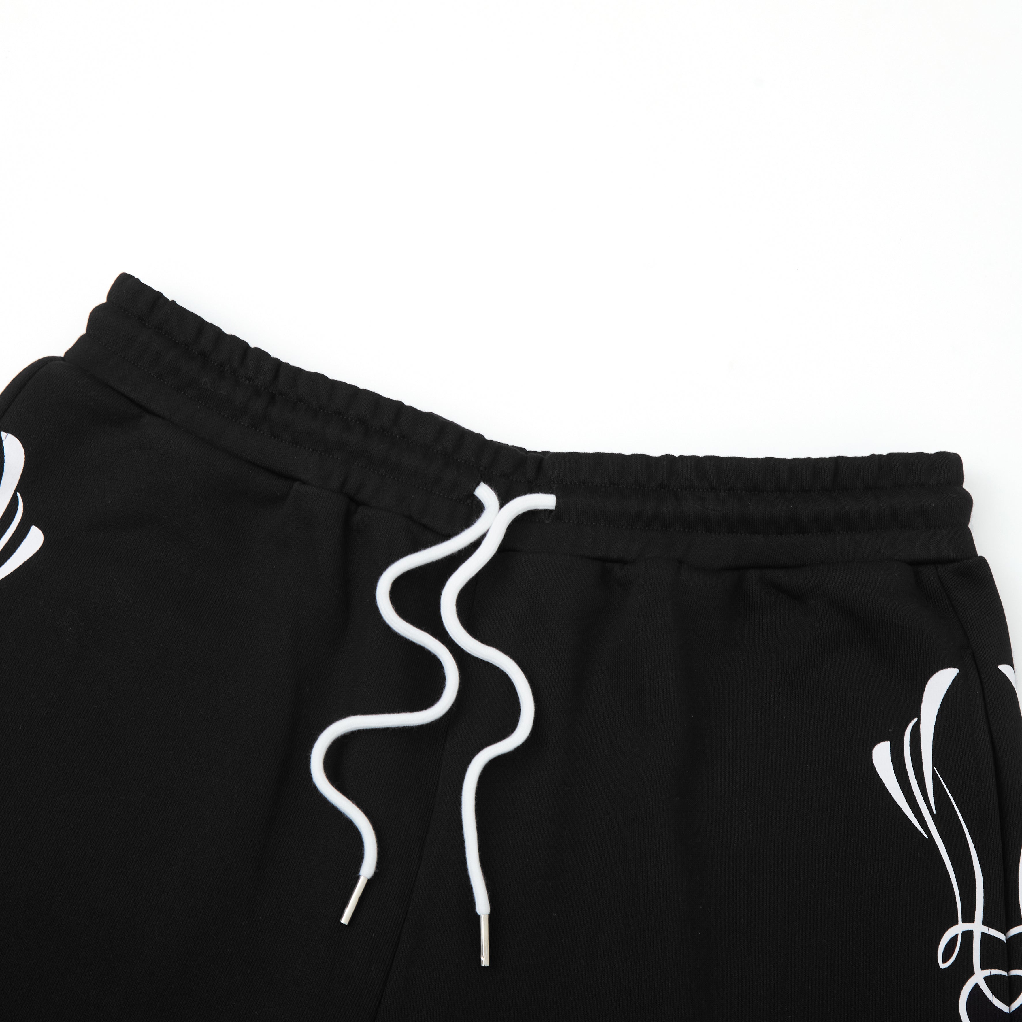 Chrome Fleece Shorts (Black Wash)