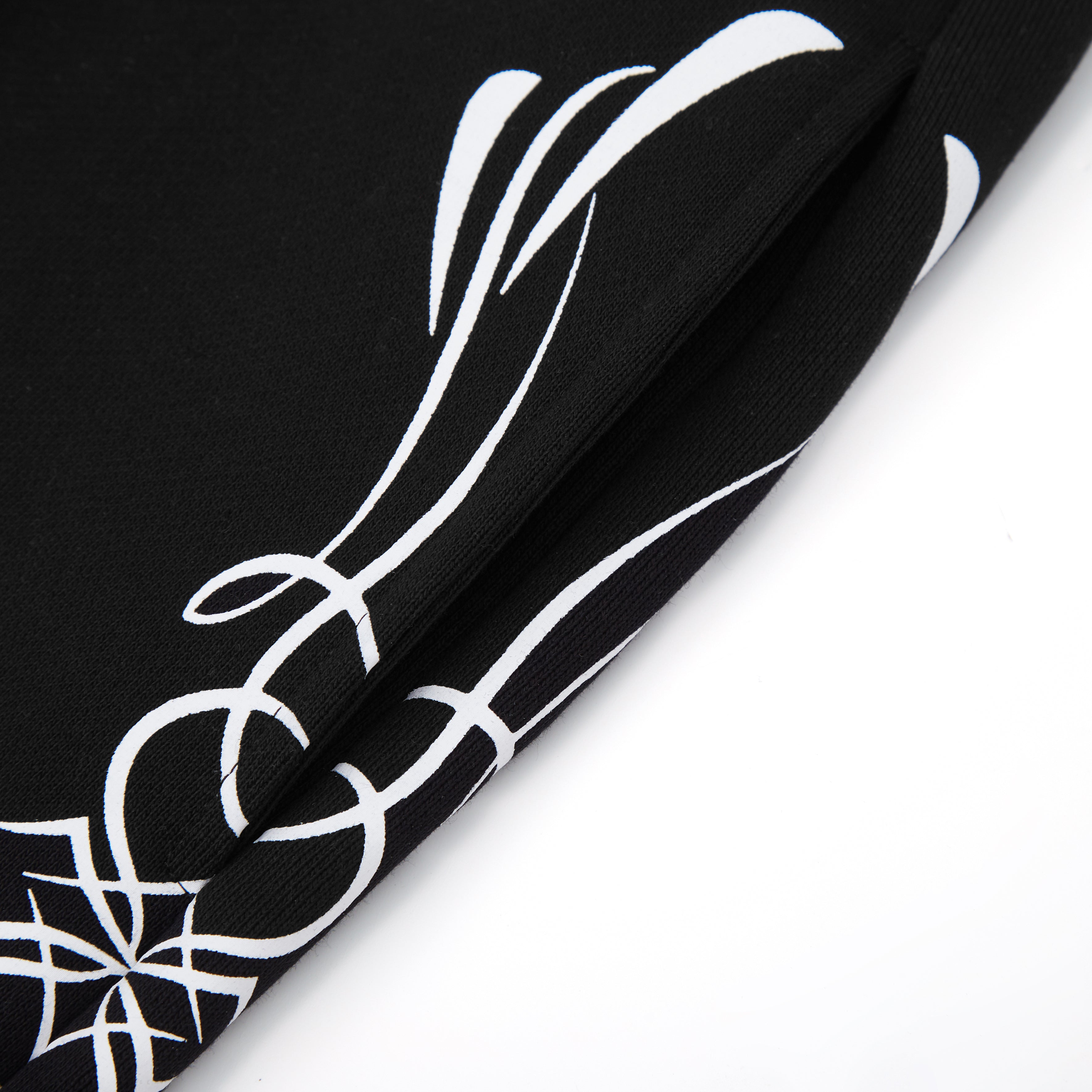 Chrome Fleece Shorts (Black Wash)