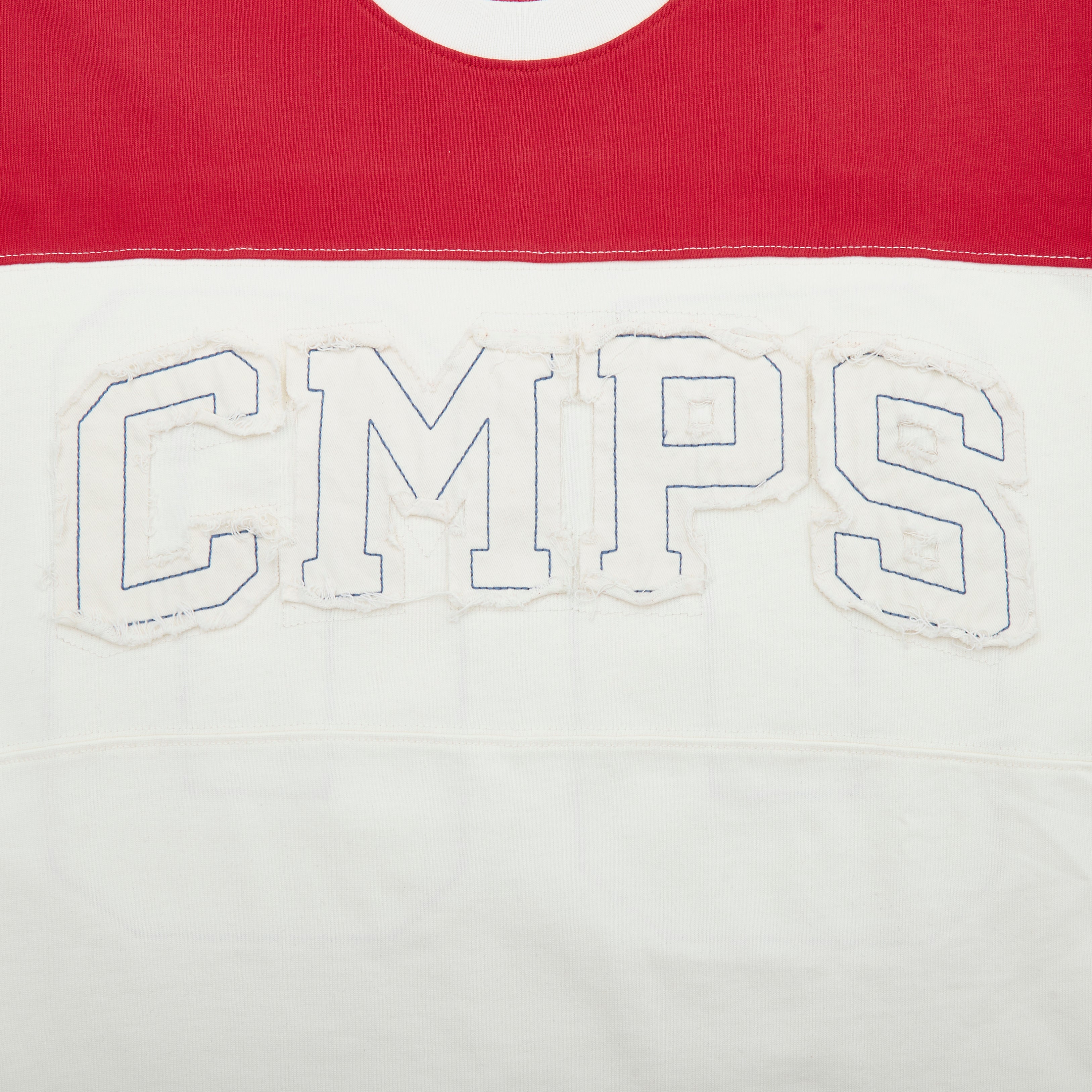 Stamp Tee (Red/White)