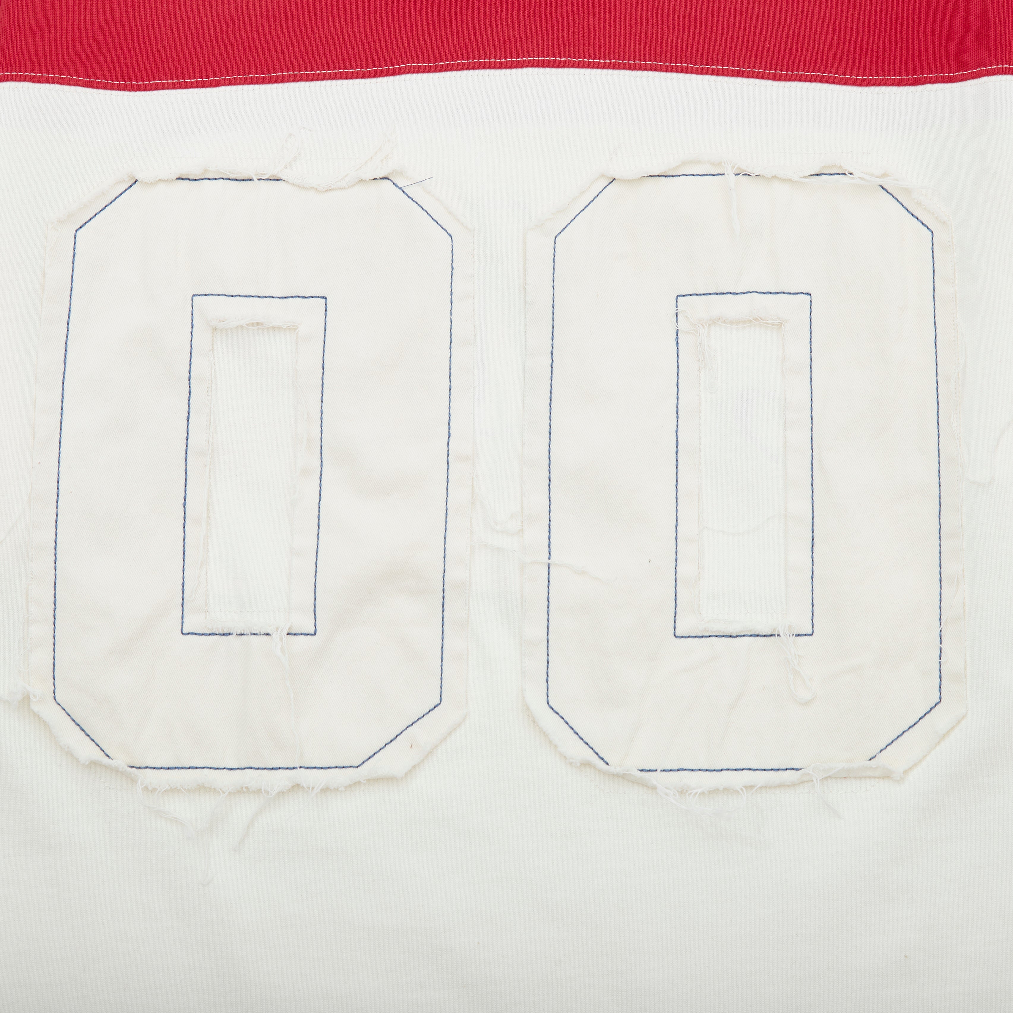 Stamp Tee (Red/White)