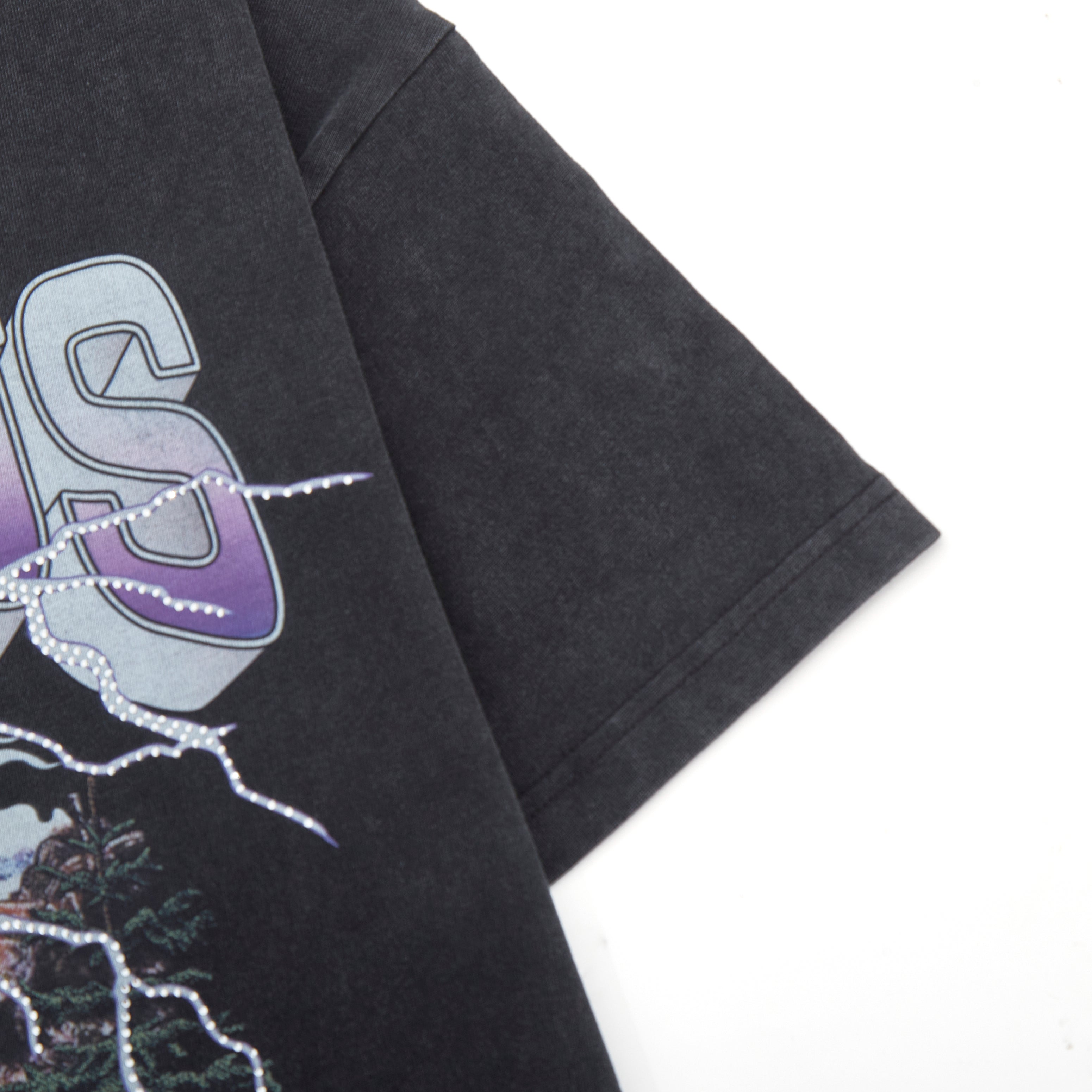 Electric Storm Tee (Black Wash)