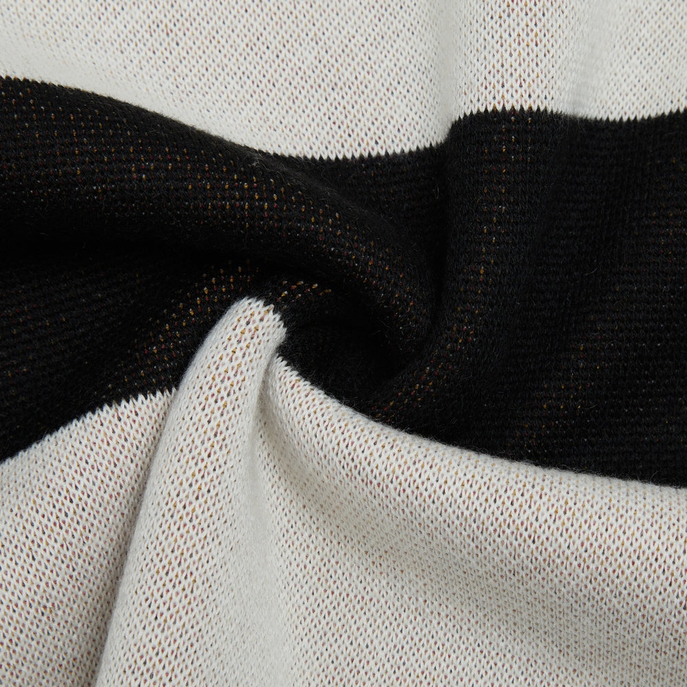 Mascot Knitted Crewneck (Black/White)