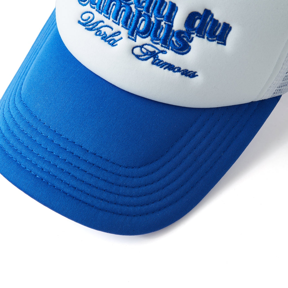 Chateau Trucker Snapback Hat (Blue)