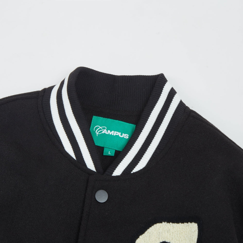 Champs Varsity Jacket (Black)