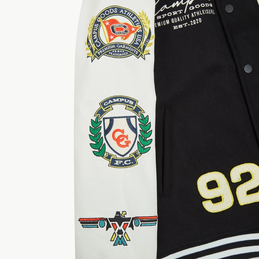 Champs Varsity Jacket (Black)