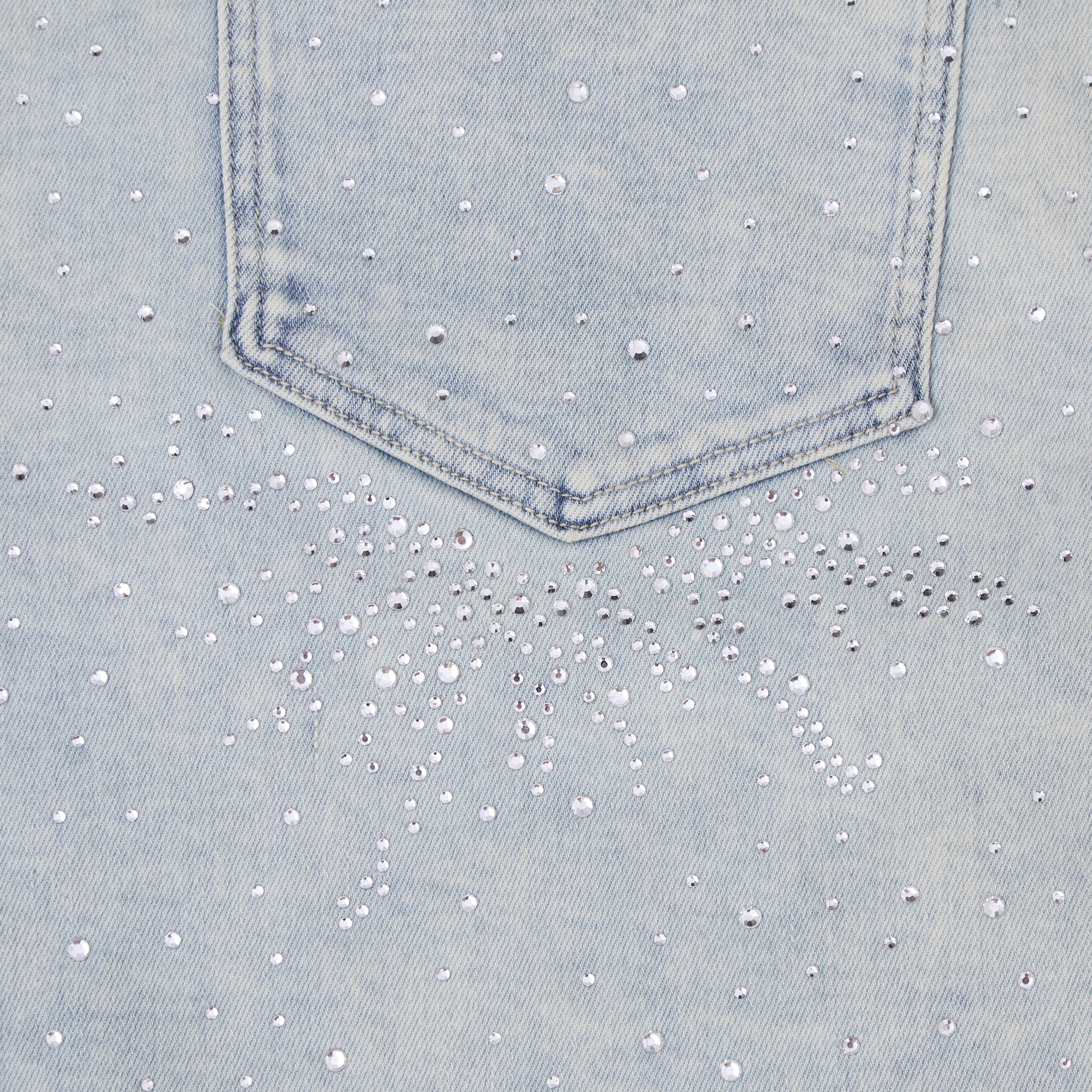 Kingdom Jorts (Blue Wash)