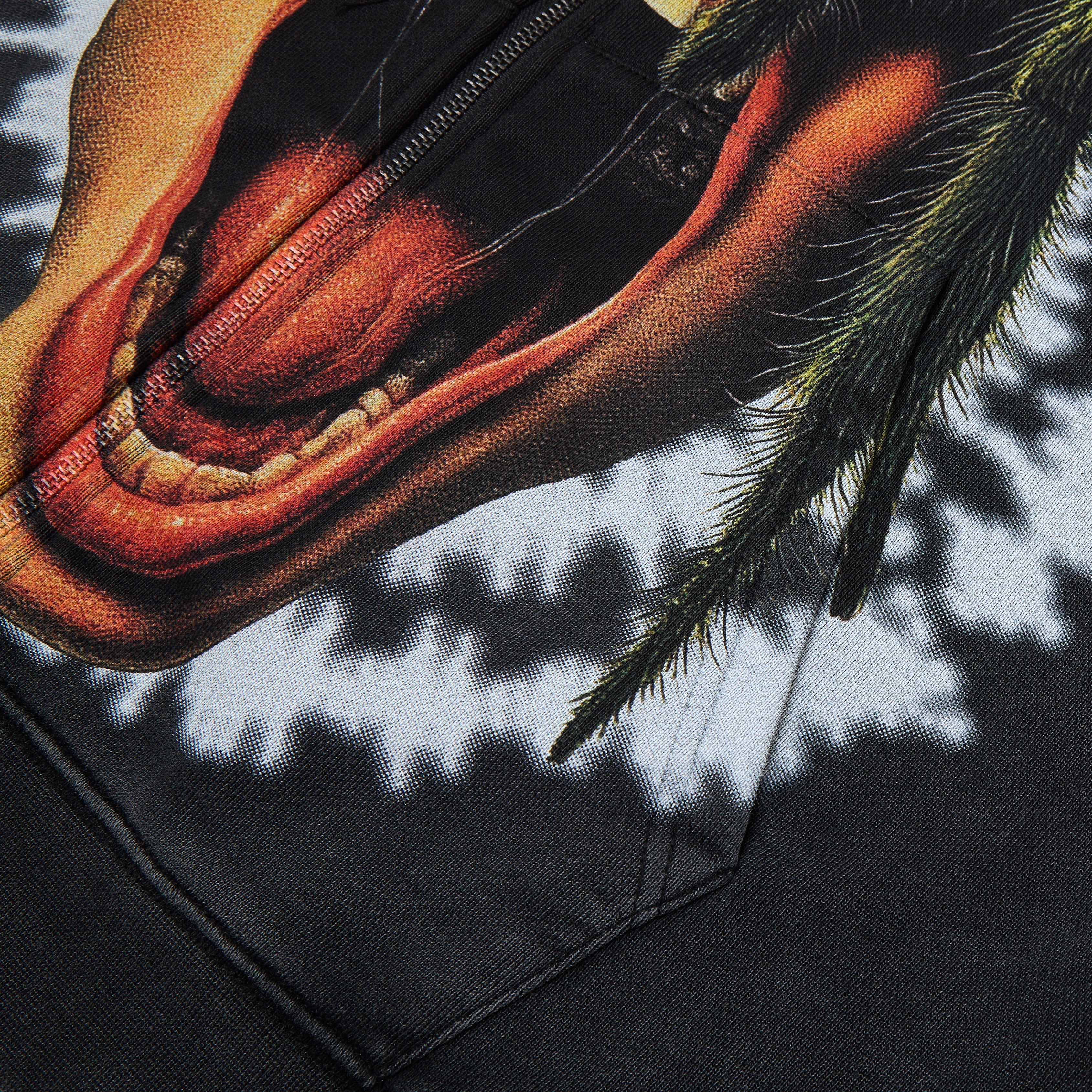 Void Zip-Up Hoodie - Black