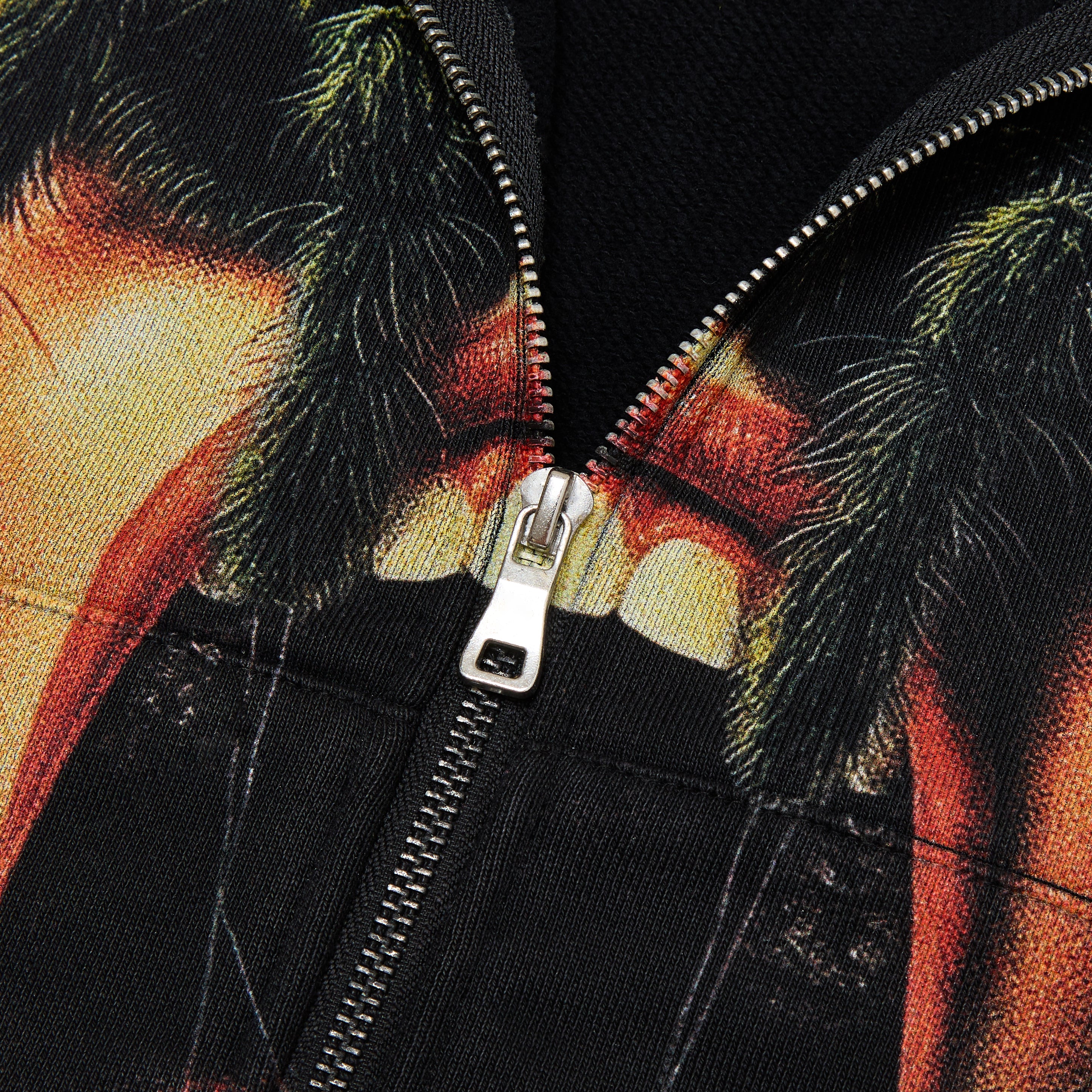 Void Zip-Up Hoodie - Black