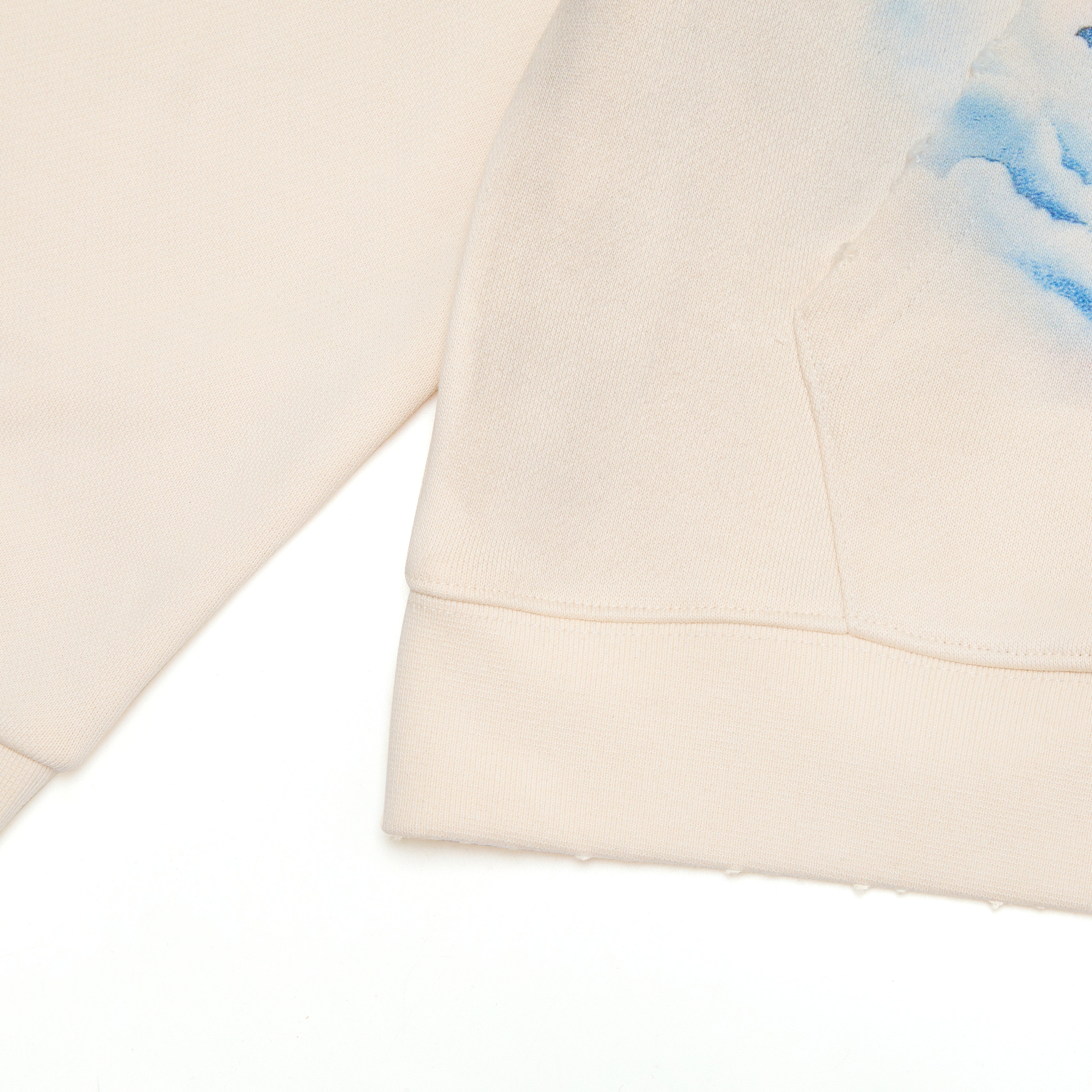 Ascend Zip-Up Hoodie - Cream