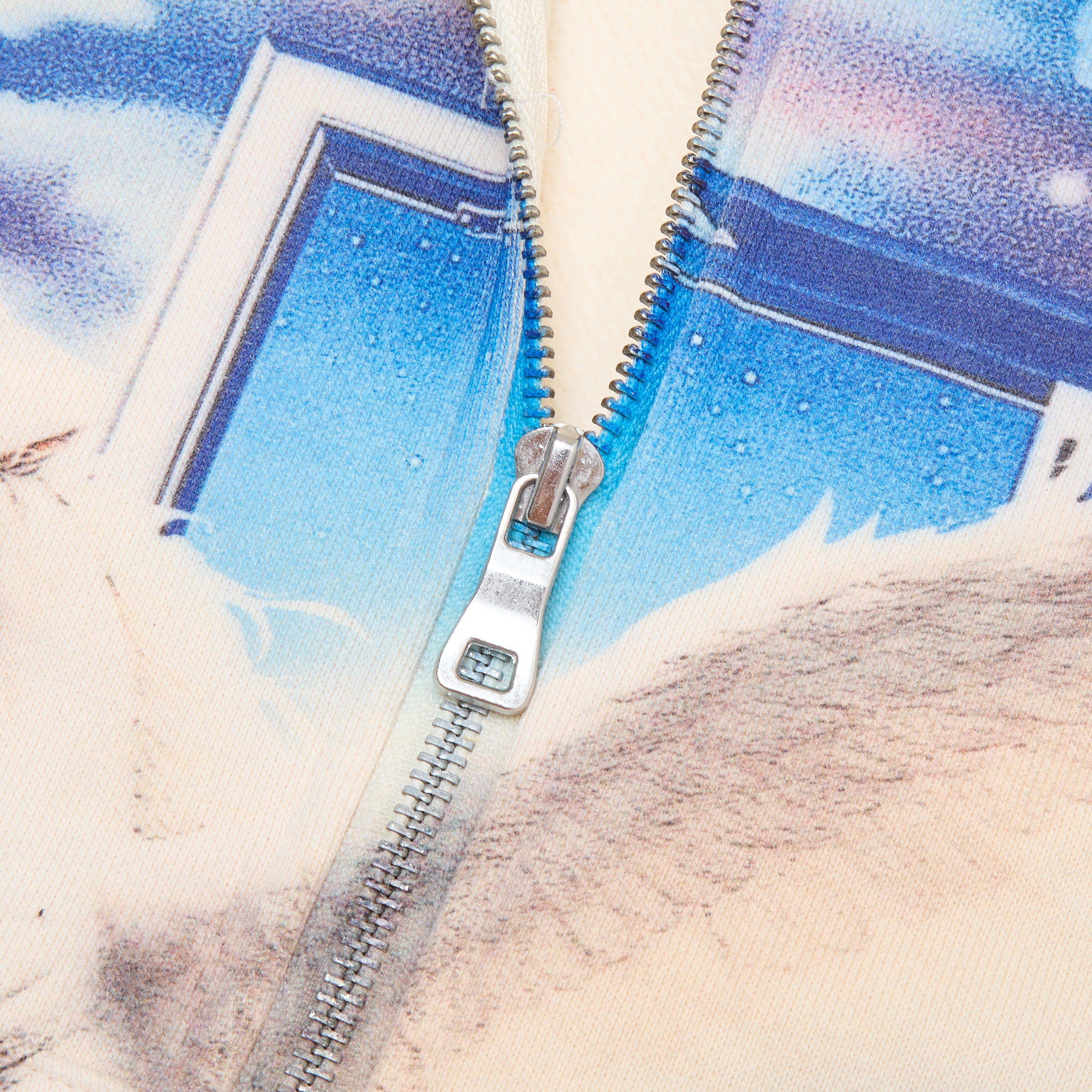 Ascend Zip-Up Hoodie - Cream