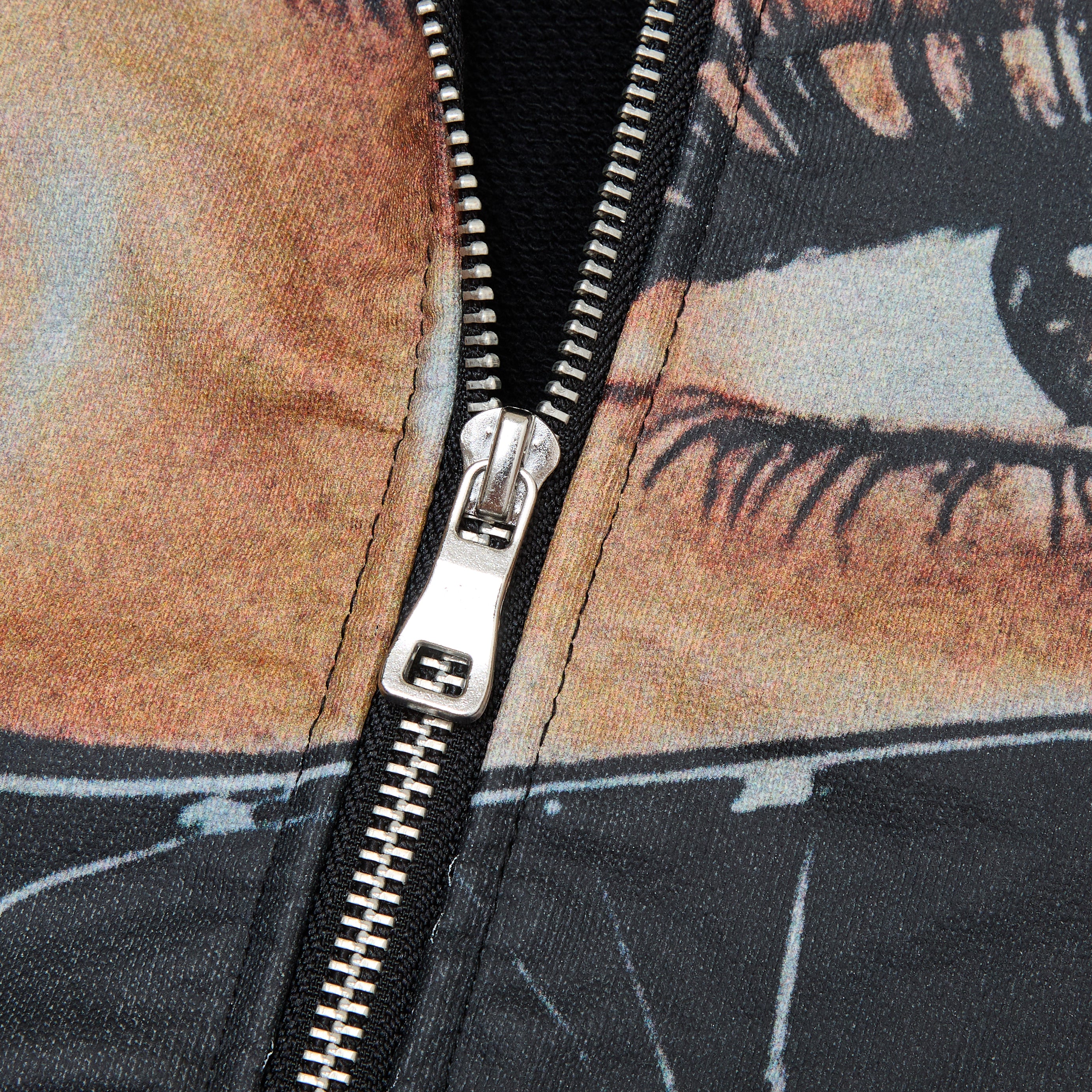 Mirage Zip-Up Hoodie - Black