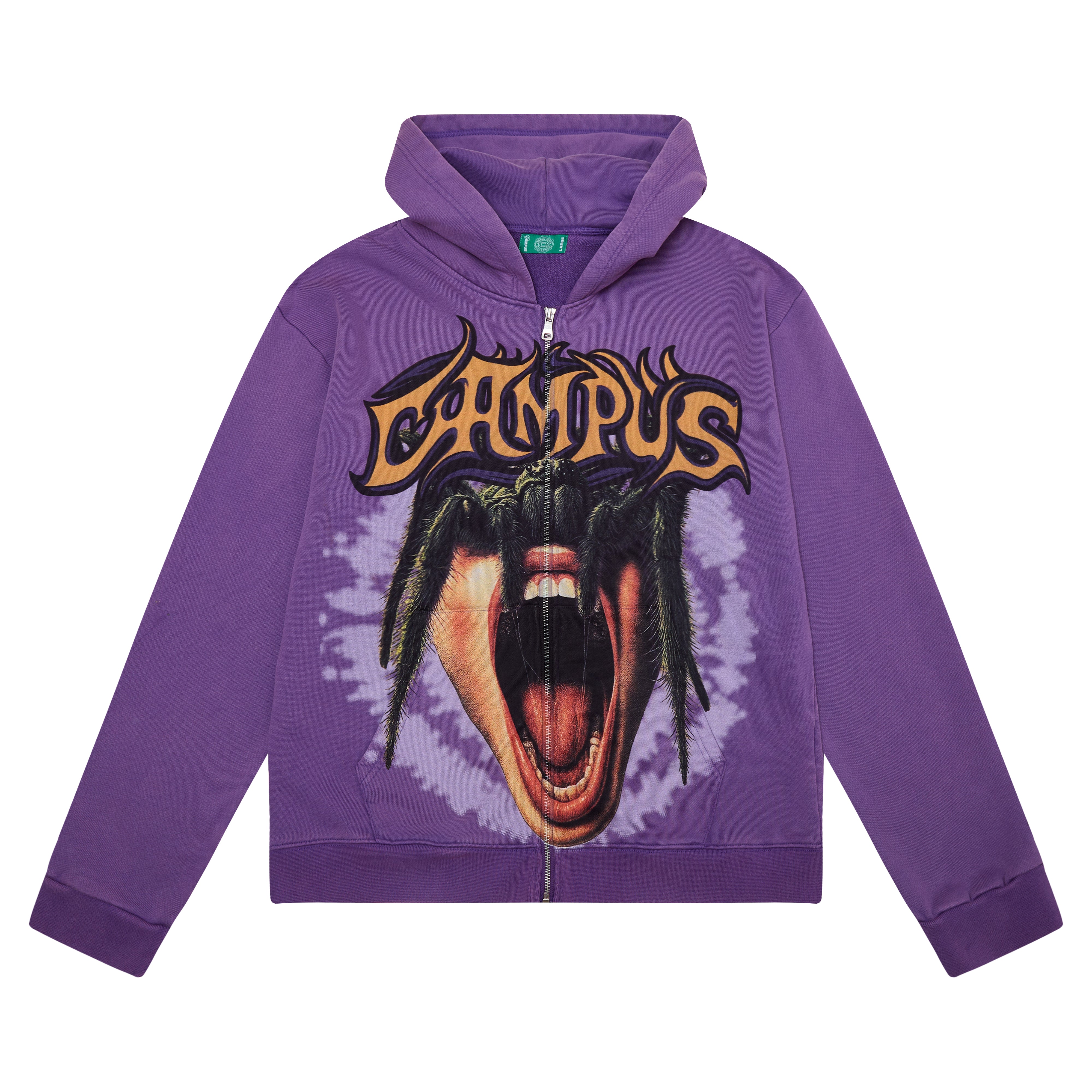 Void Zip-Up Hoodie - Purple – Campus Goods LA