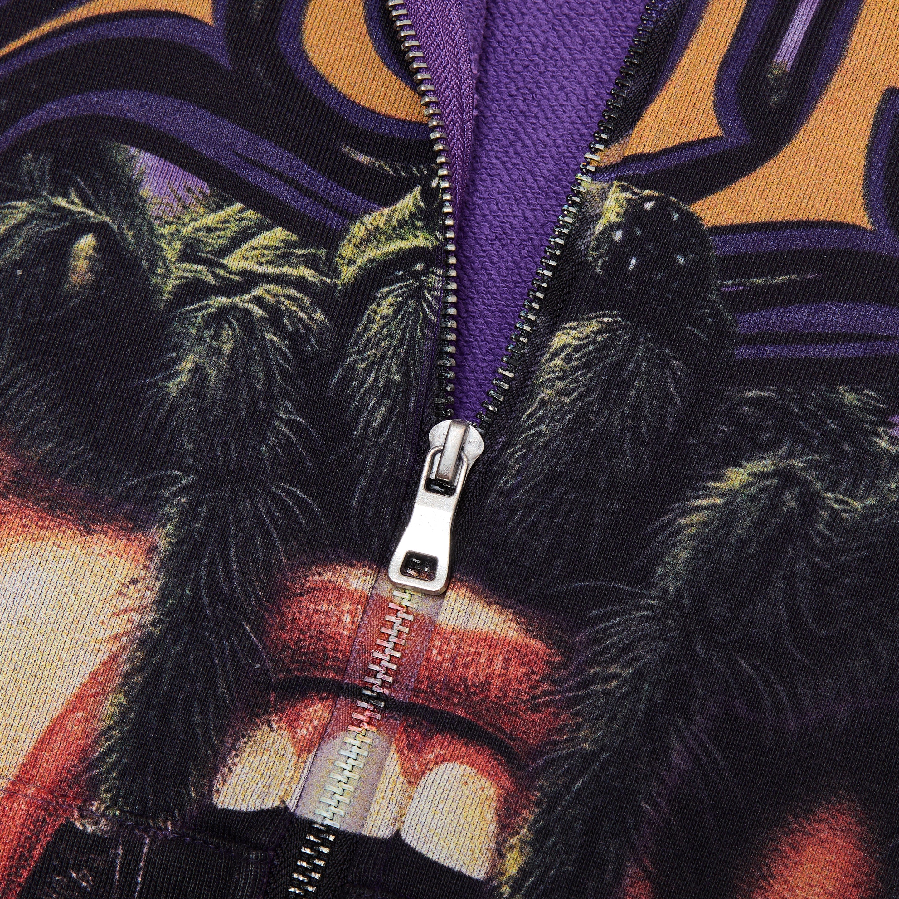 Void Zip-Up Hoodie - Purple