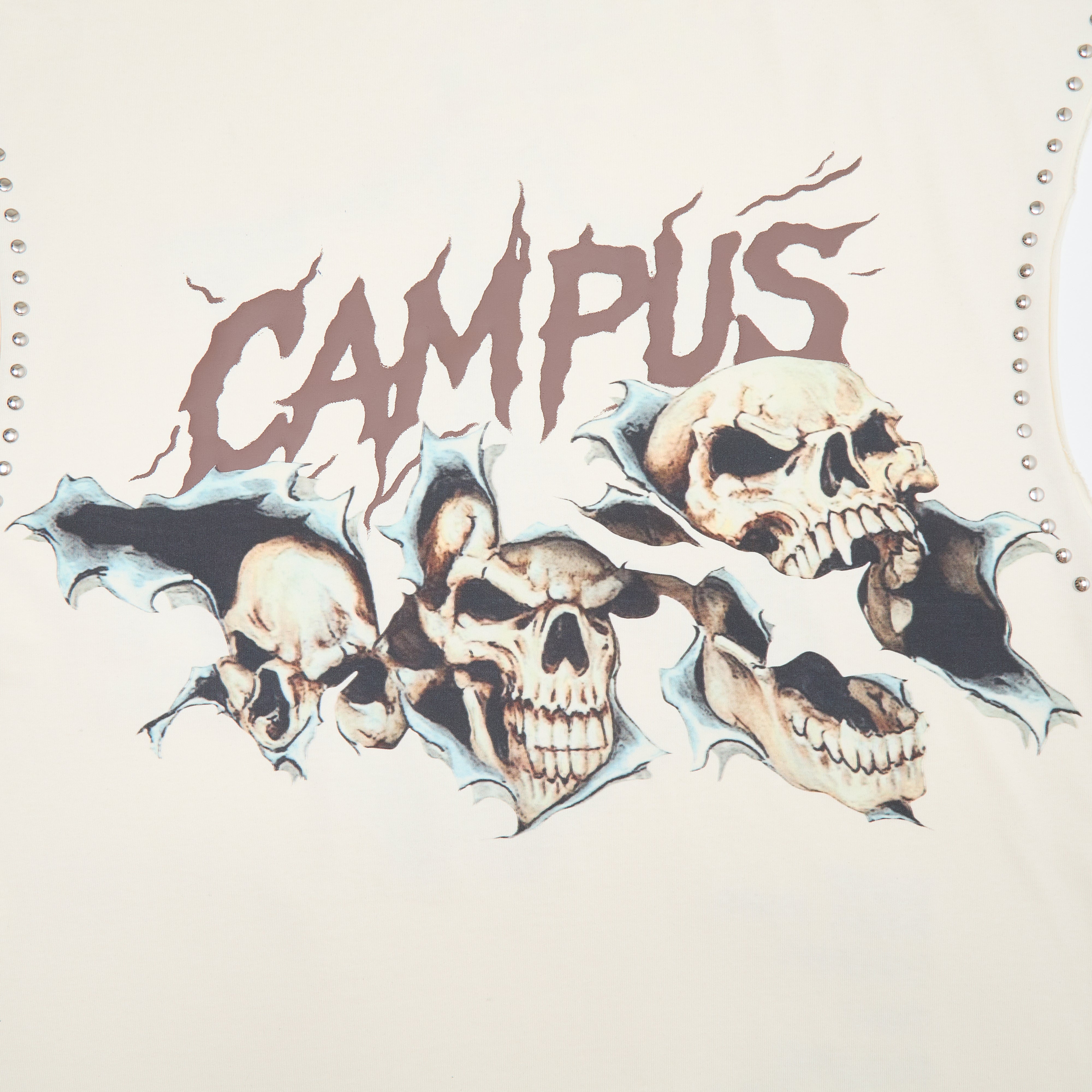 Arcane Cutoff Tee - White