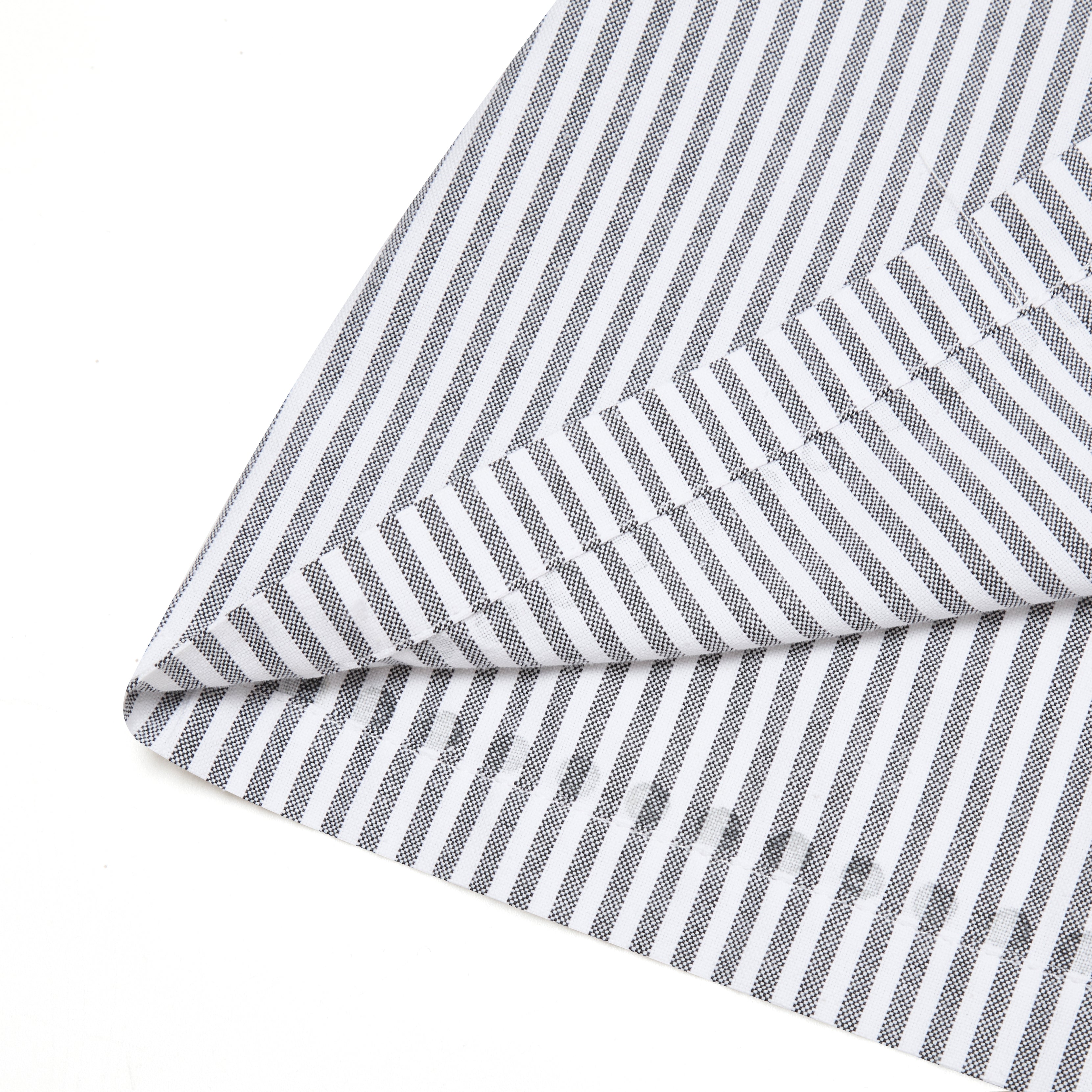 Seraph Stripe Button-Up - Black