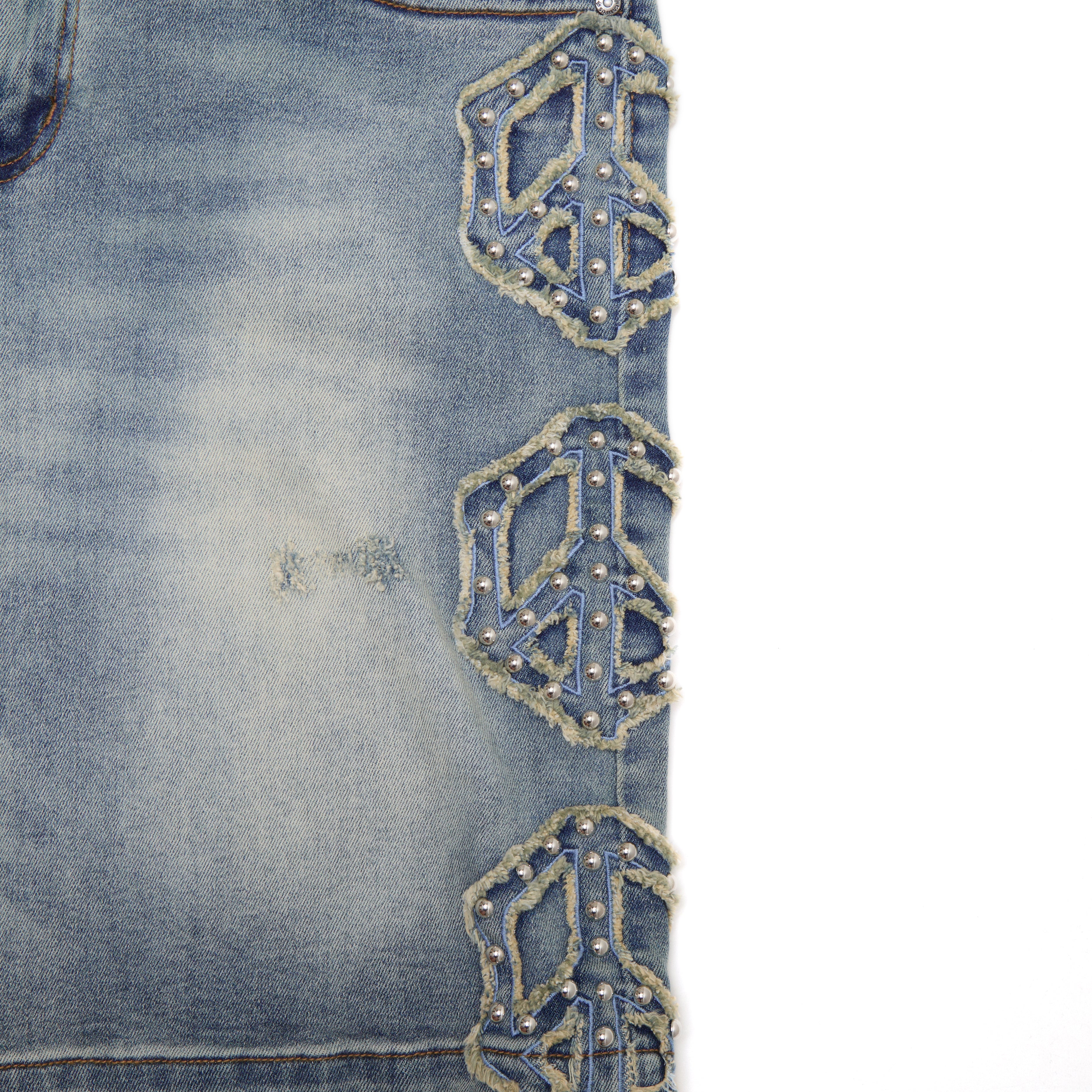 Arcane Denim Jorts - Blue