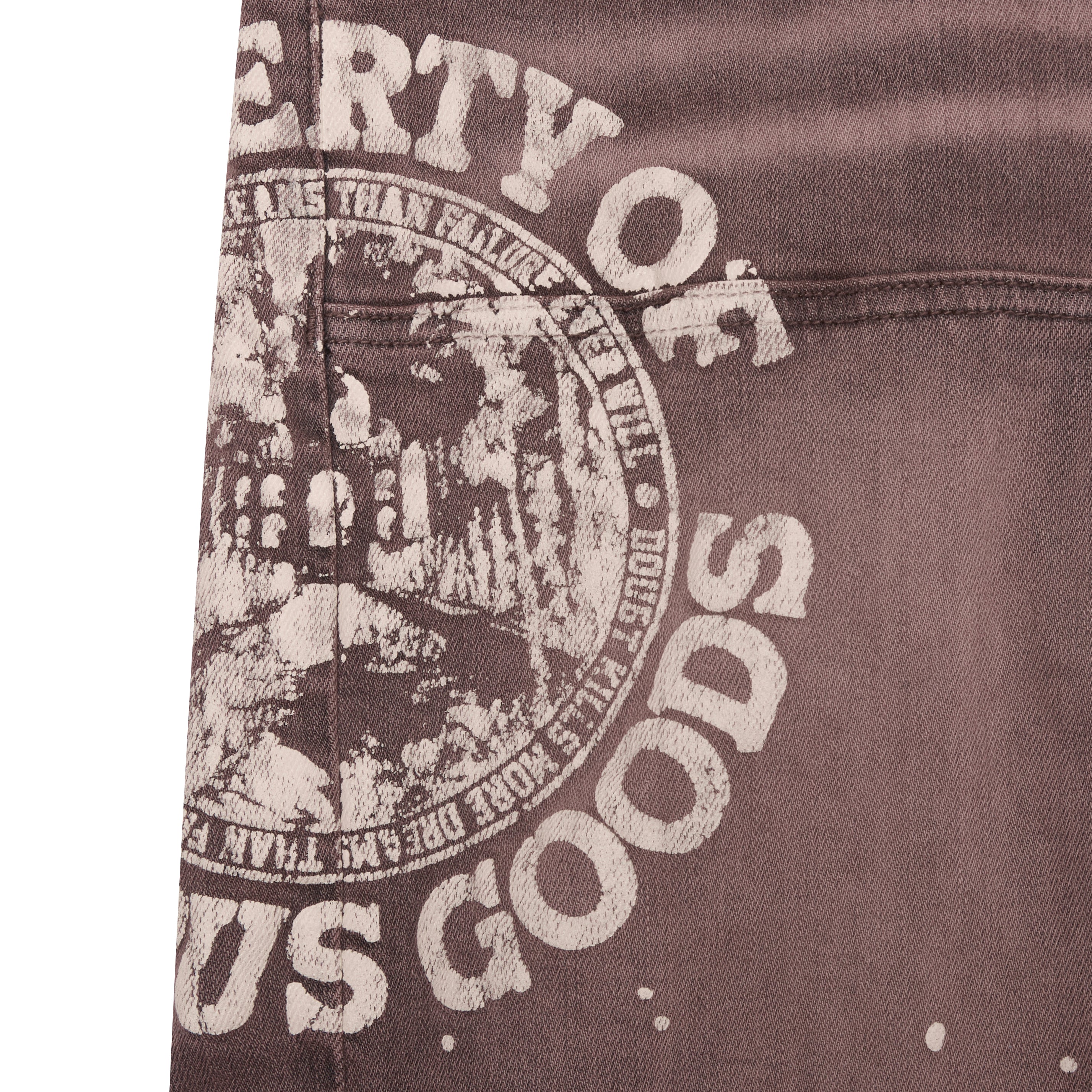 Seraph Denim Jorts - Brown