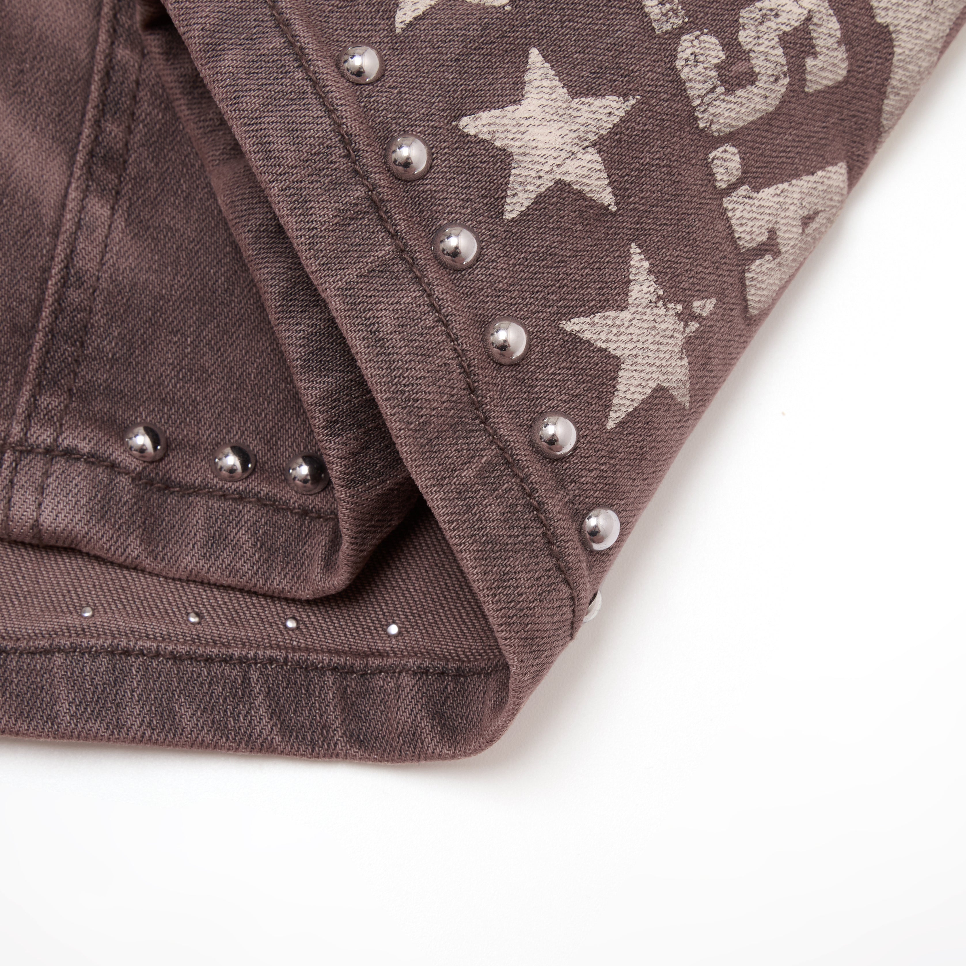 Seraph Denim Jorts - Brown