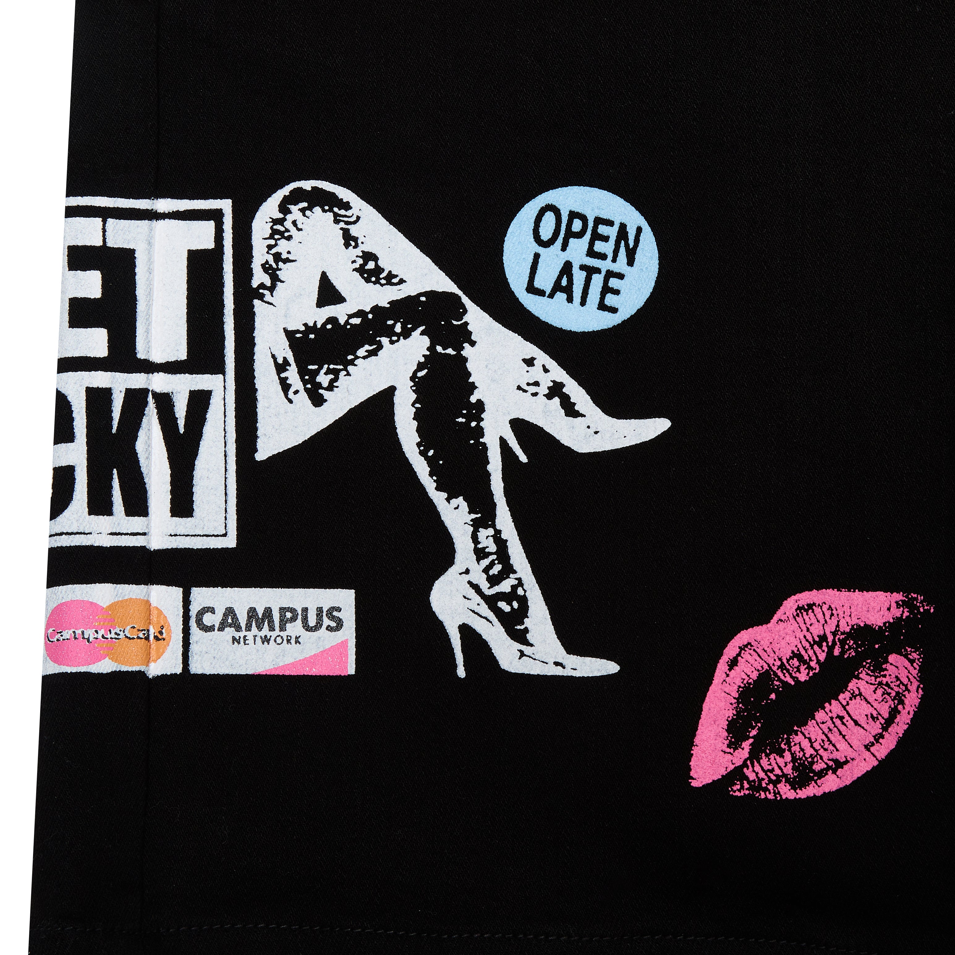 Vice Denim Jorts - Black