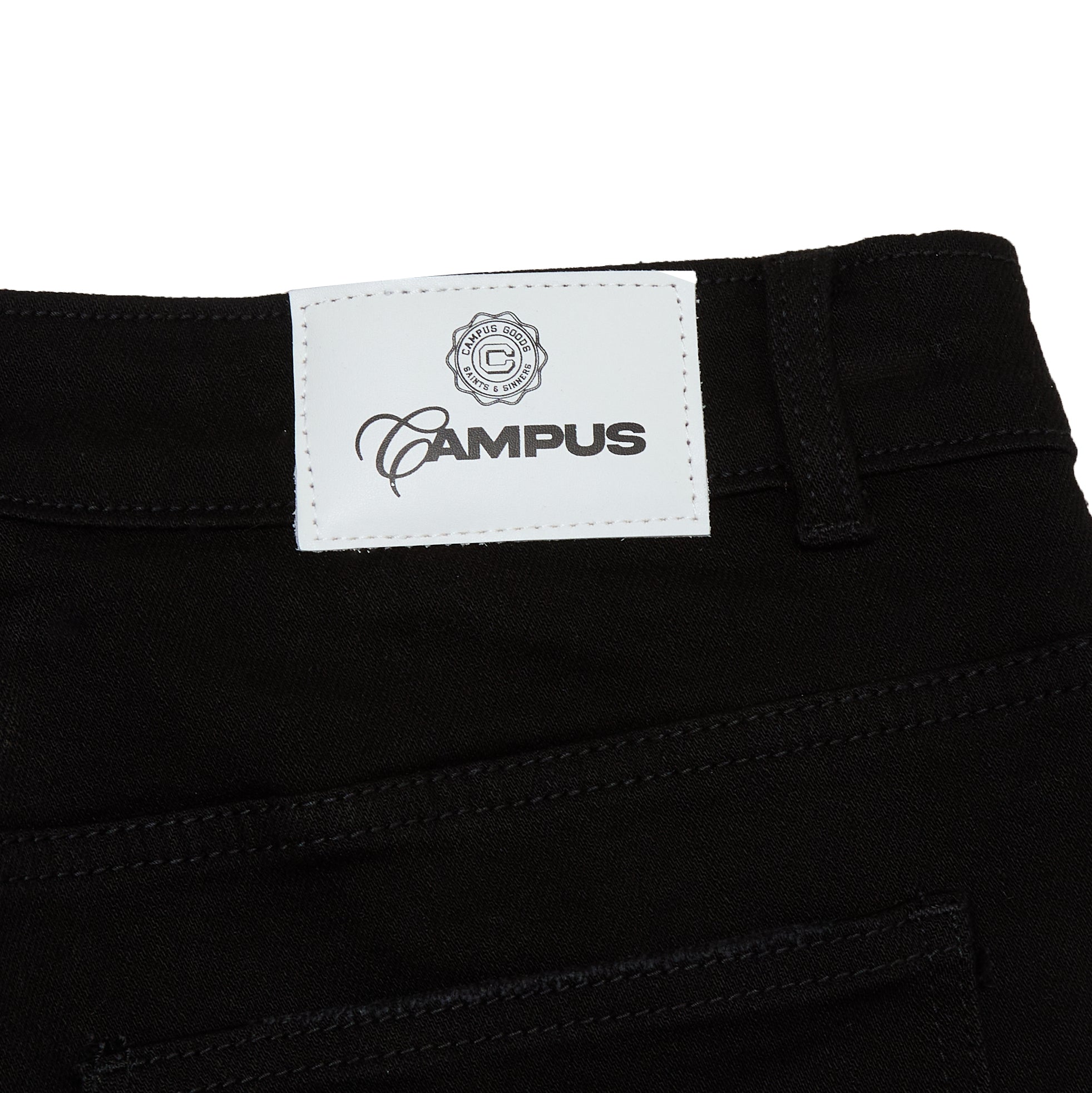Mirage Denim Jorts - Black