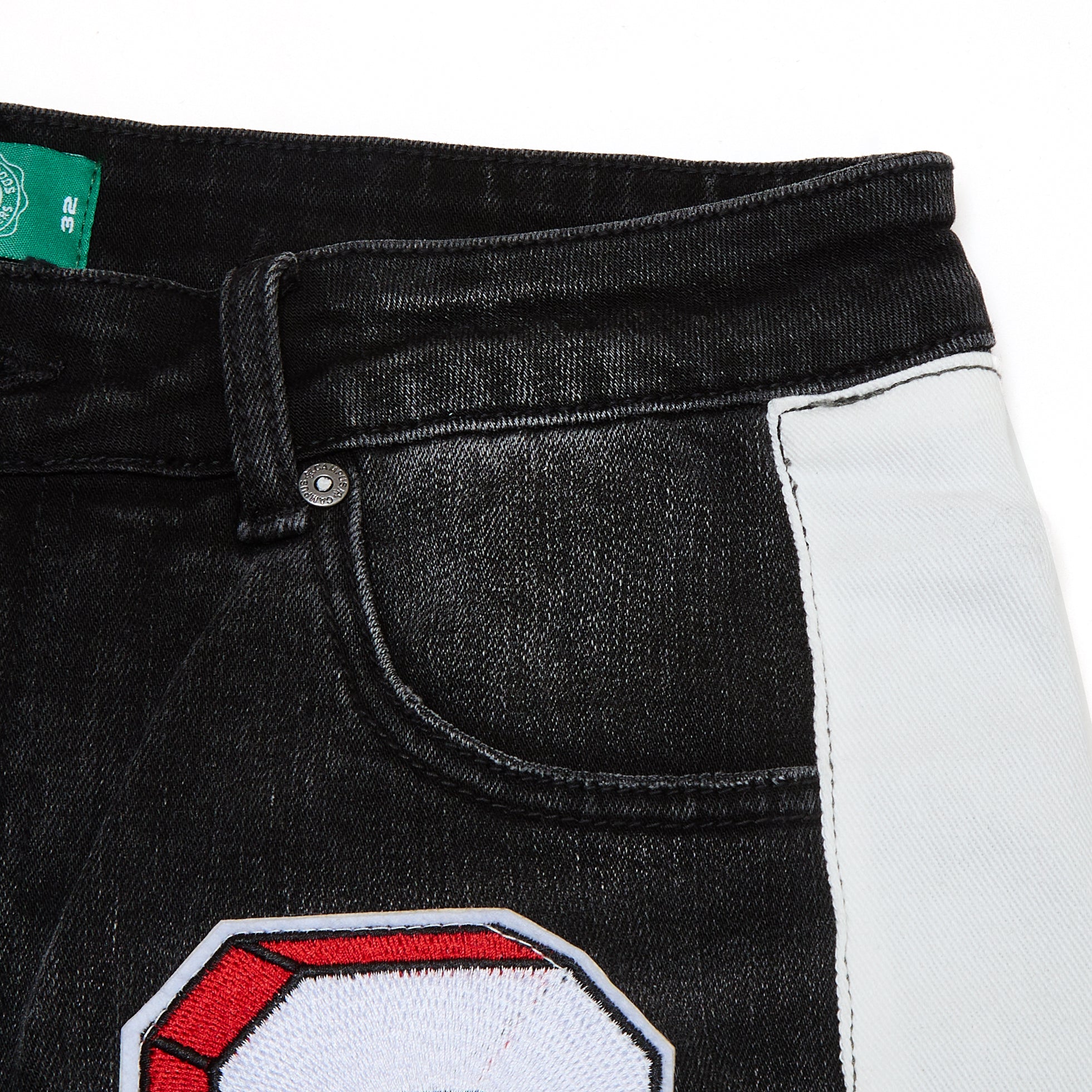 Valor Denim Jorts - Black