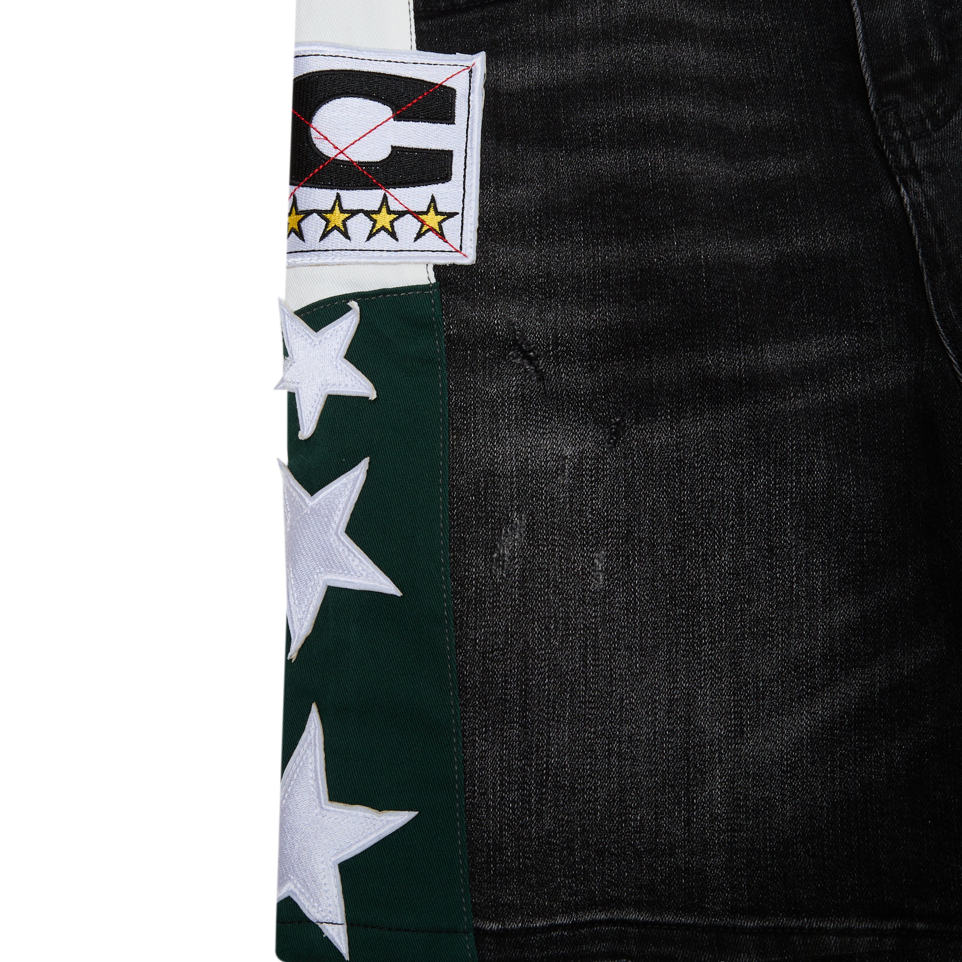 Valor Denim Jorts - Black