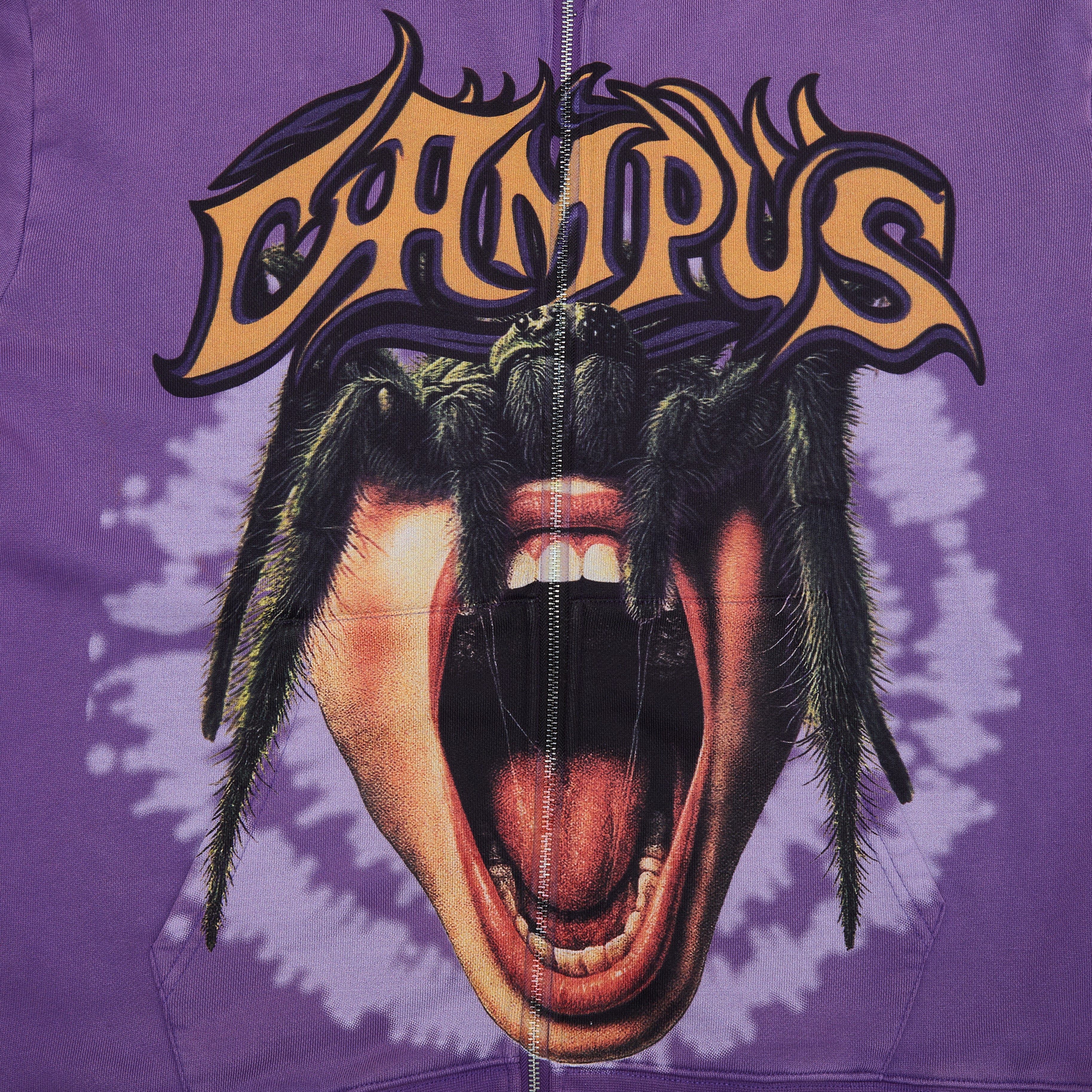 Void Zip-Up Hoodie - Purple