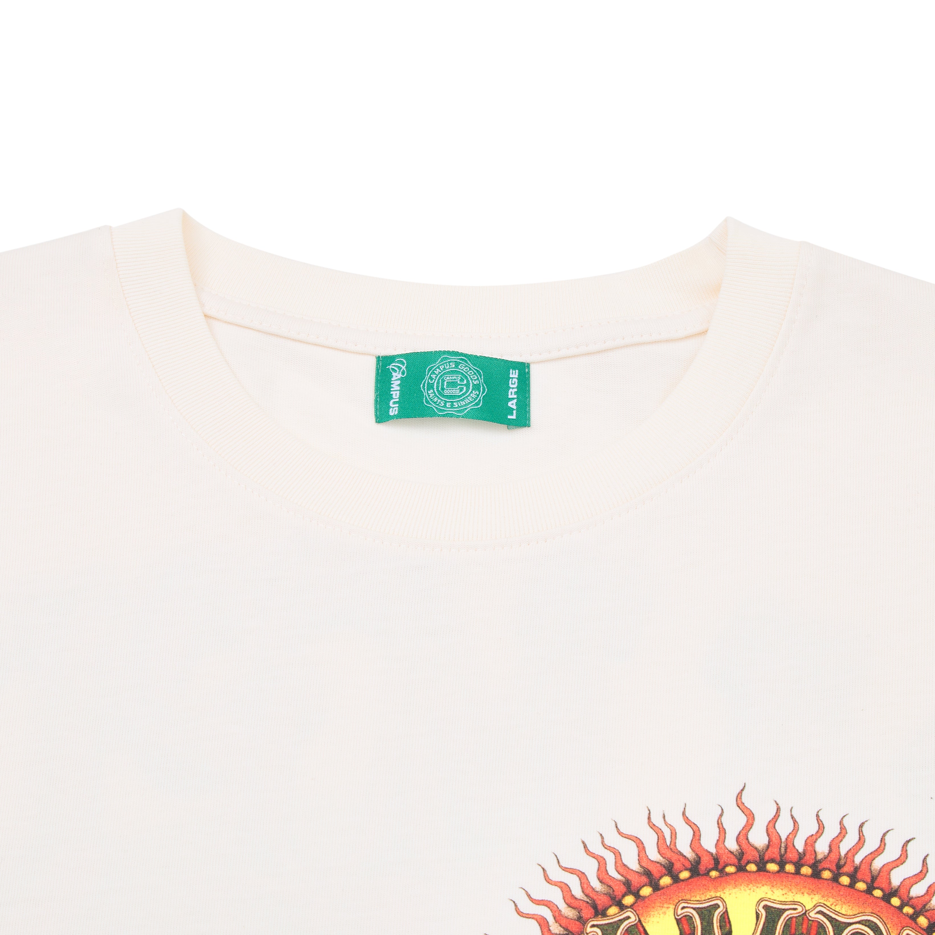 Risk Taker Tee - Cream