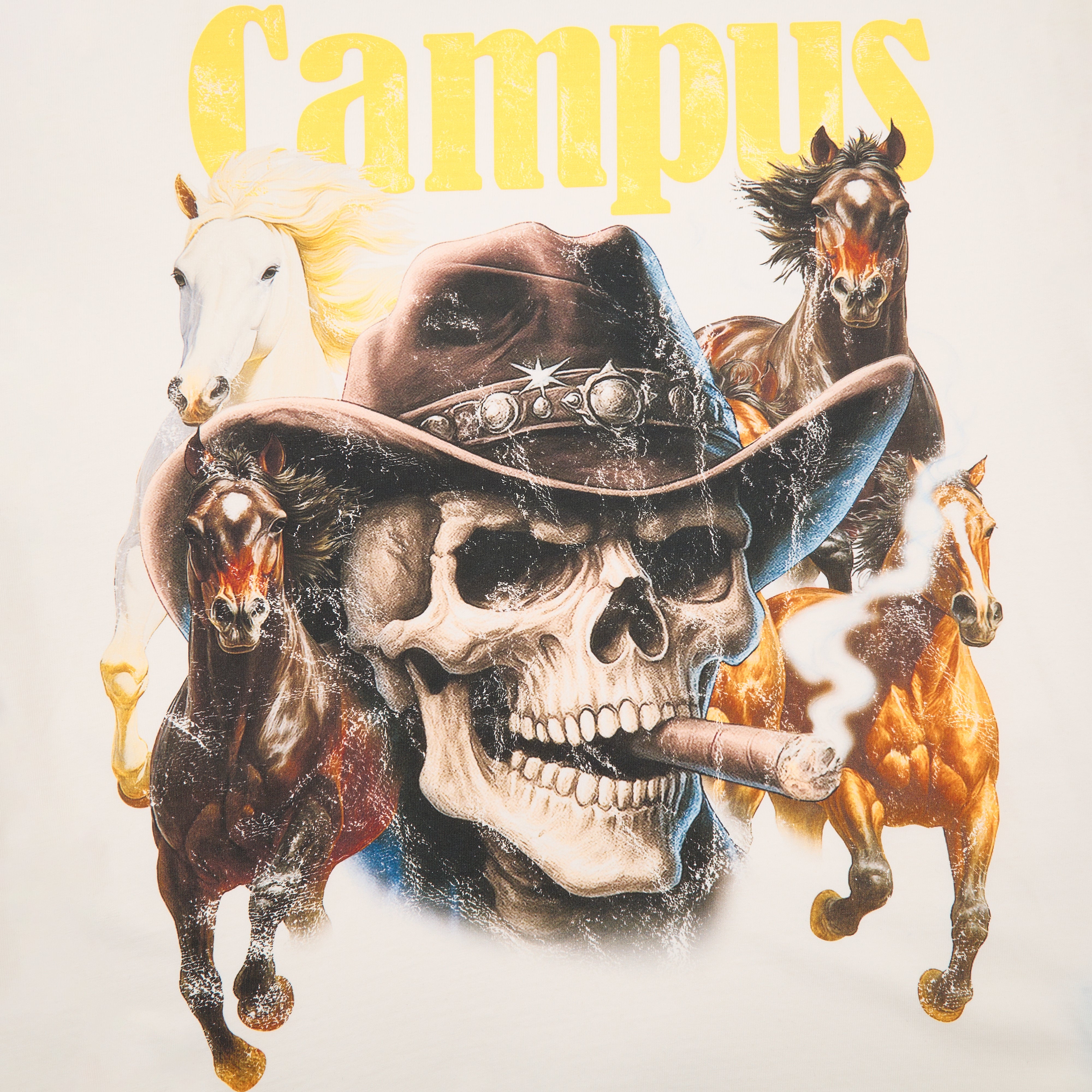 Ghost Rider Tee - Cream