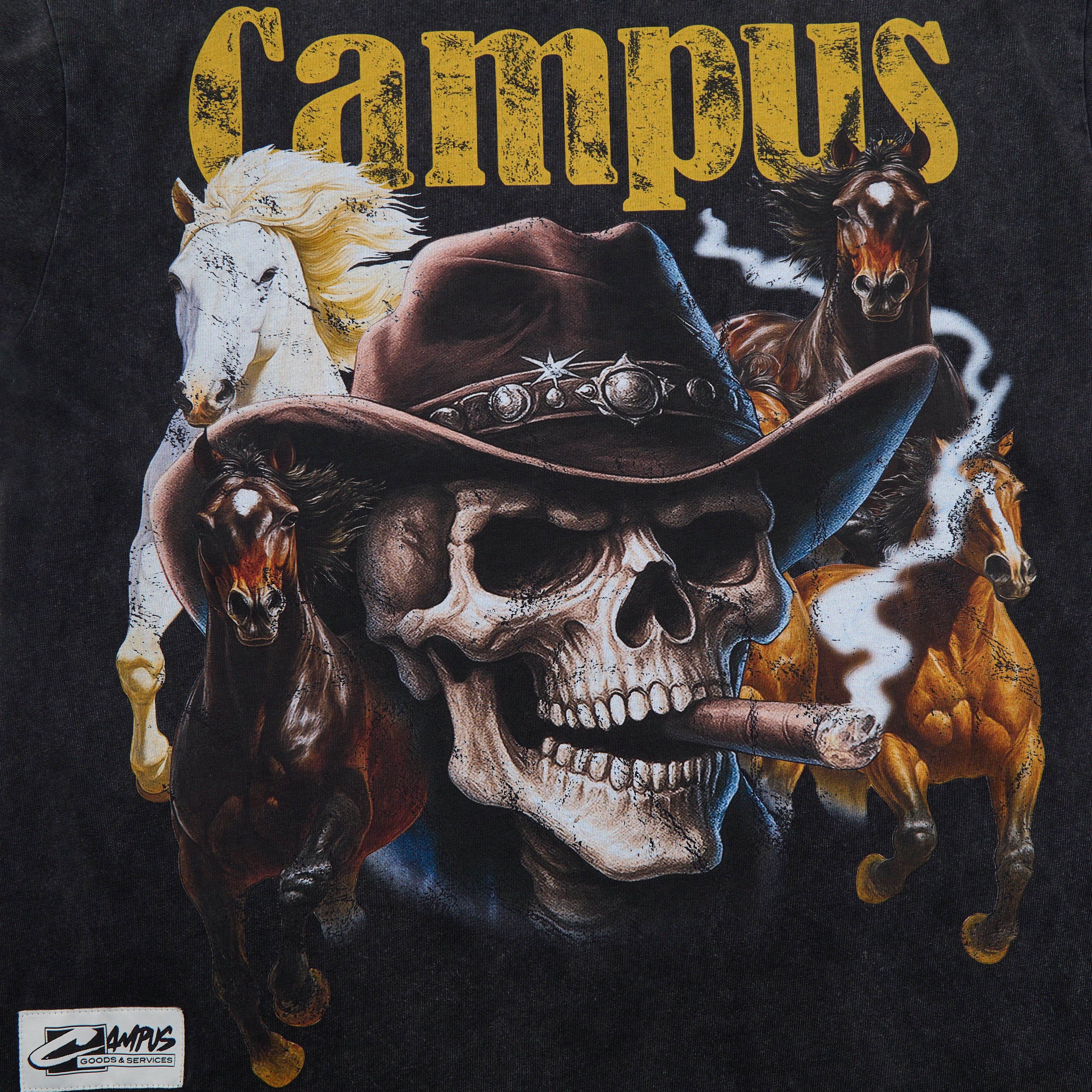 Ghost Rider Tee - Vintage Black