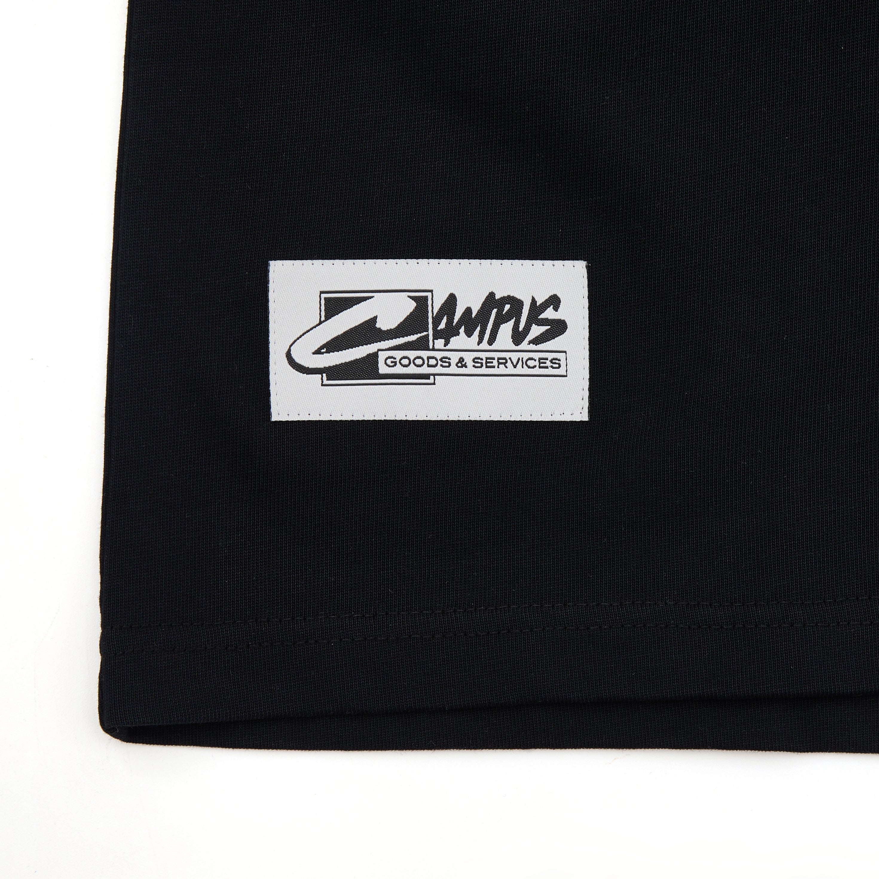 Screwed Cutoff Tee - Black