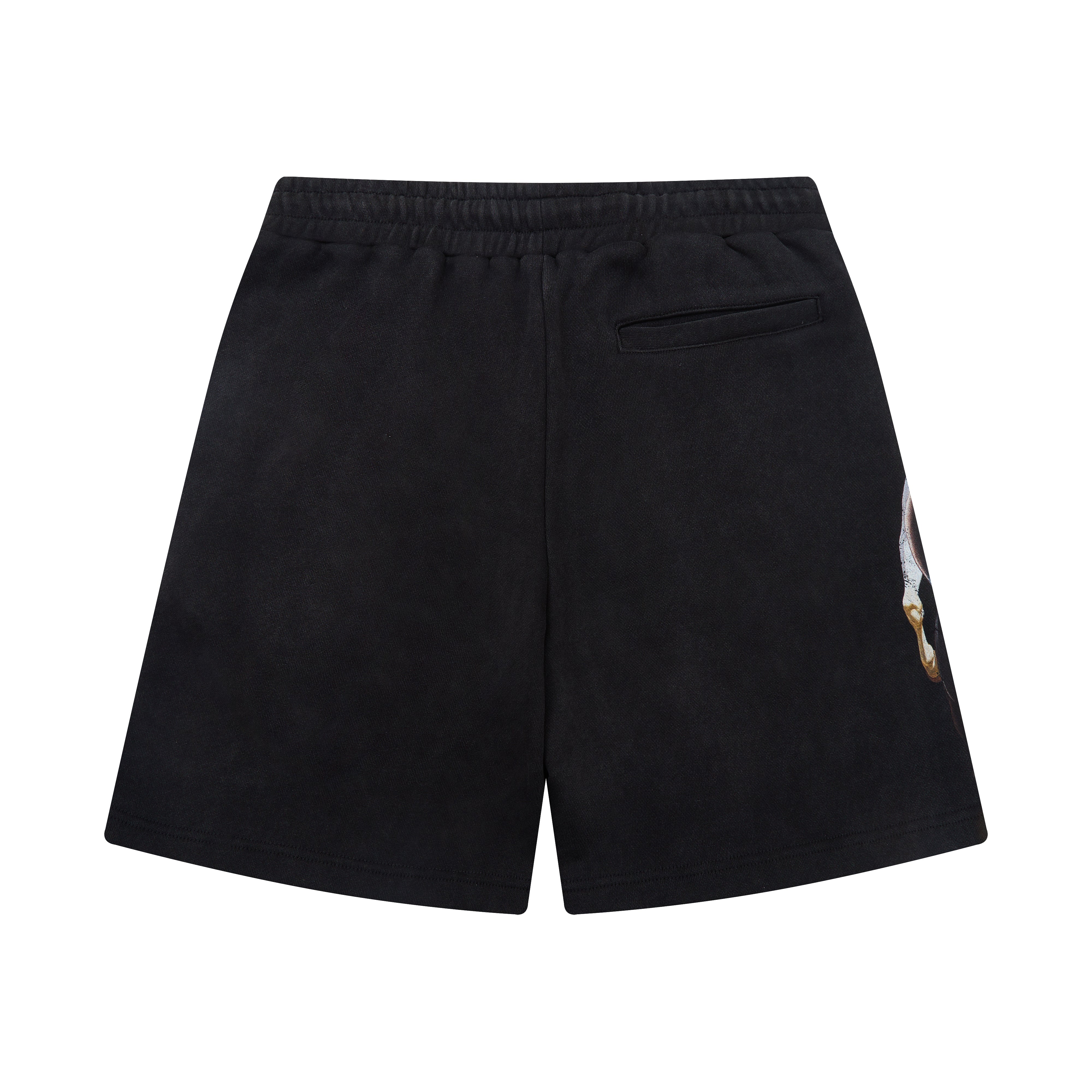 Ghost Rider Sweat Shorts - Black