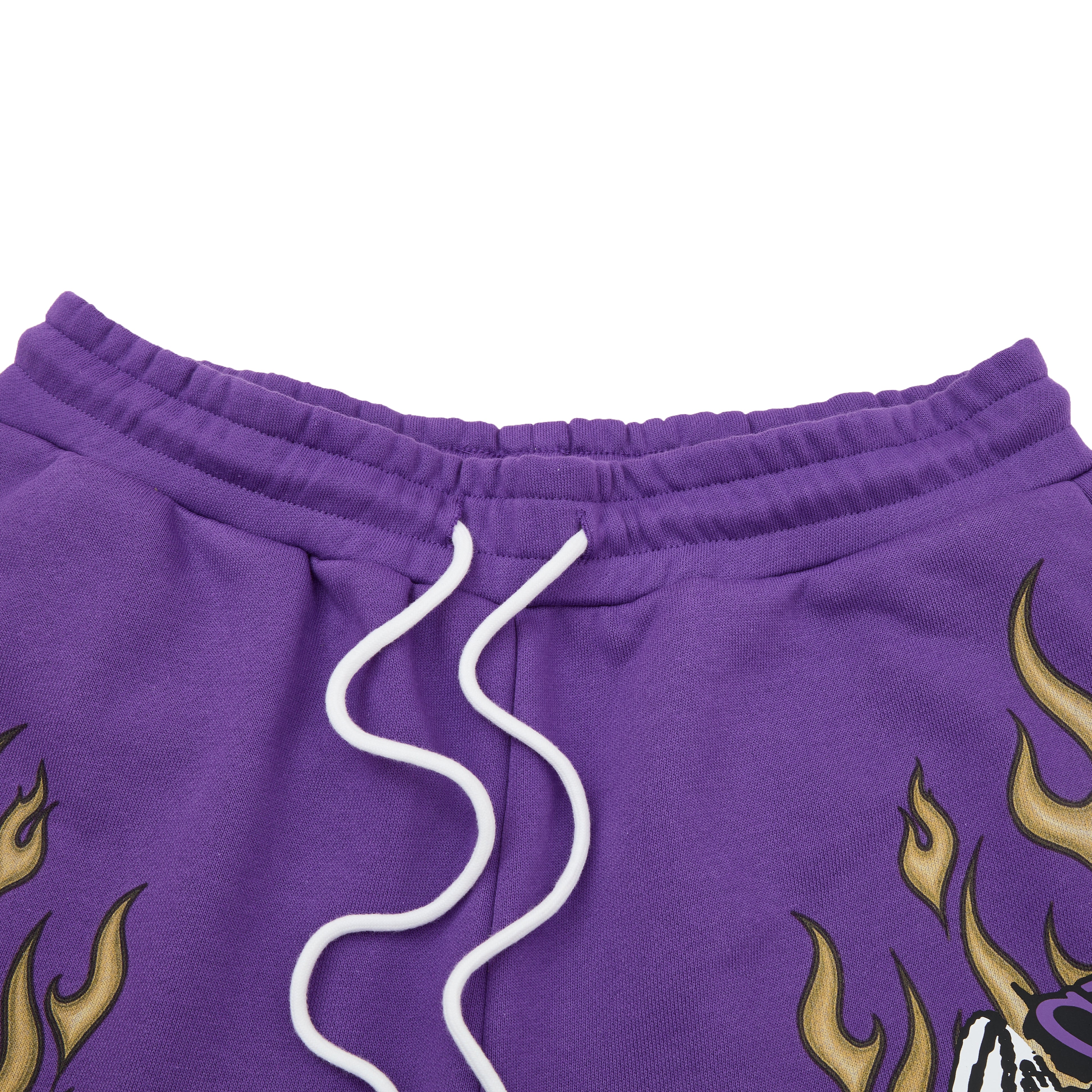 Screwed Sweat Shorts - Purple