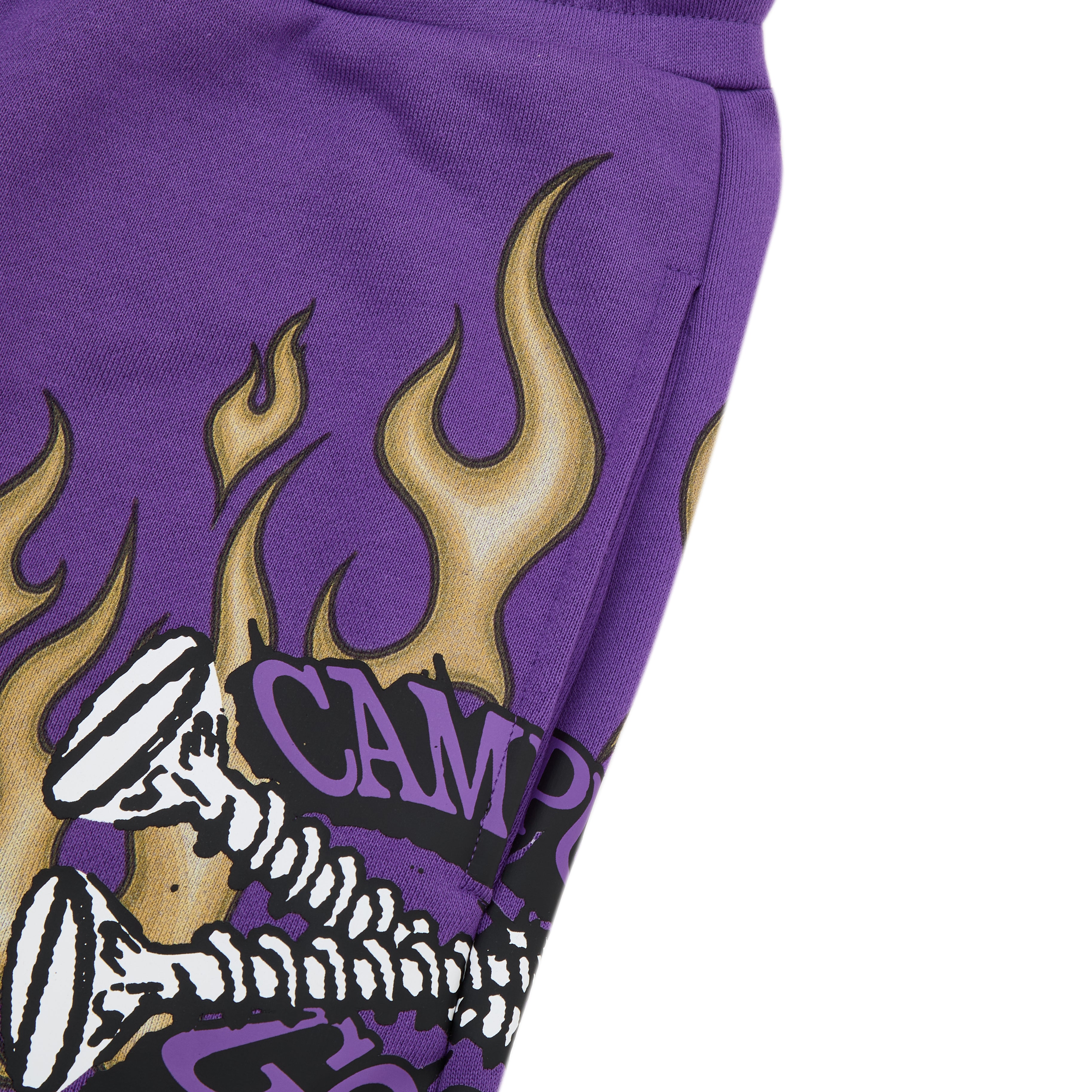 Screwed Sweat Shorts - Purple