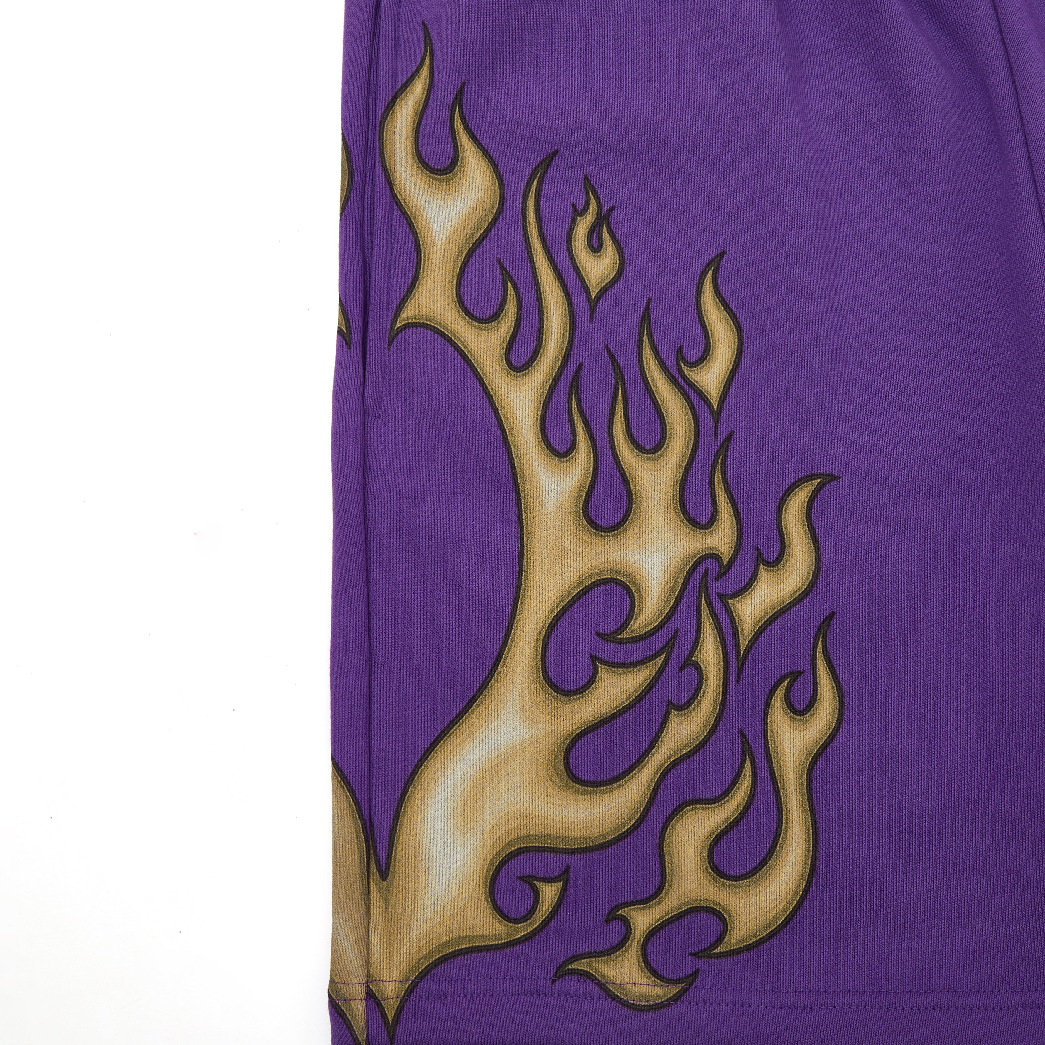 Screwed Sweat Shorts - Purple