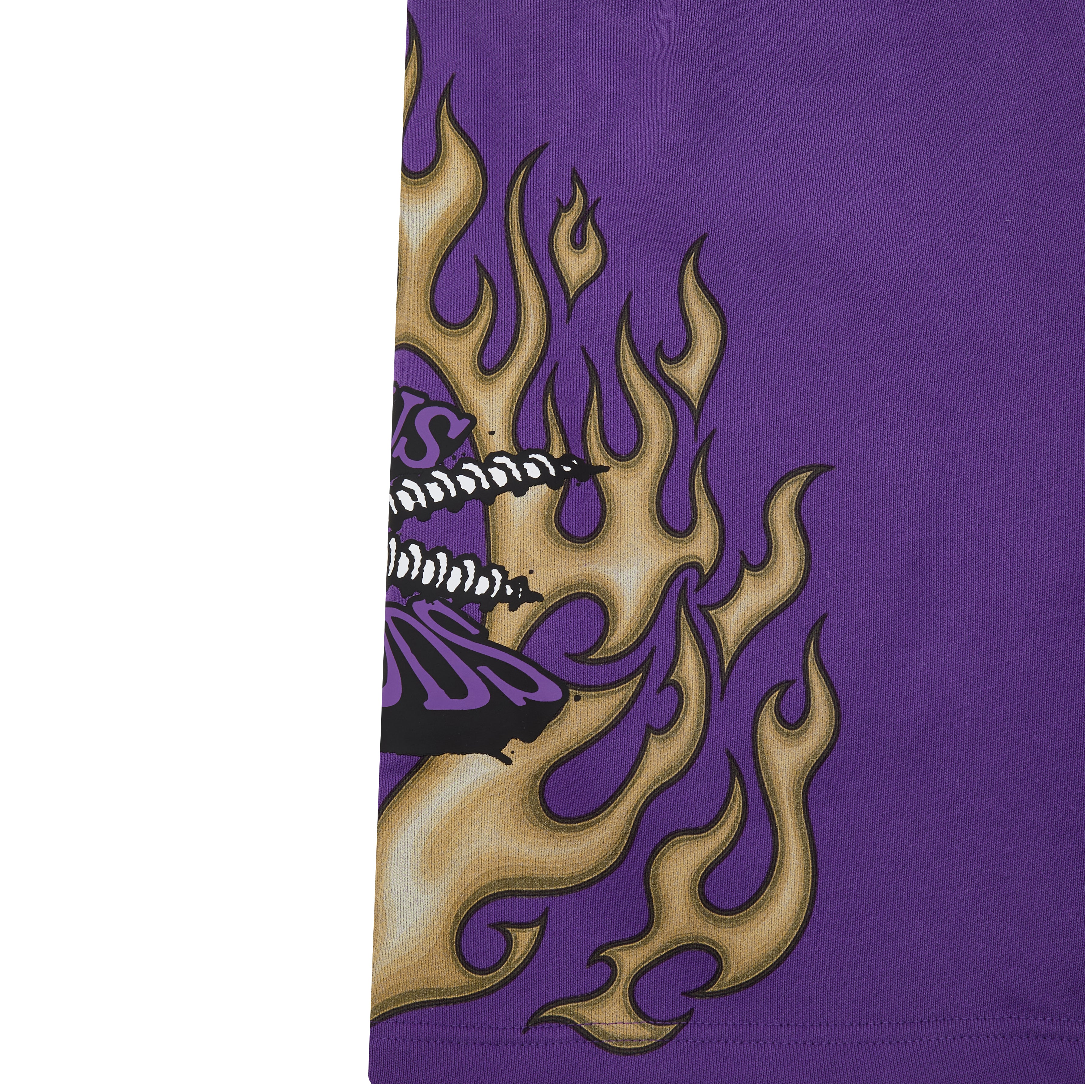 Screwed Sweat Shorts - Purple