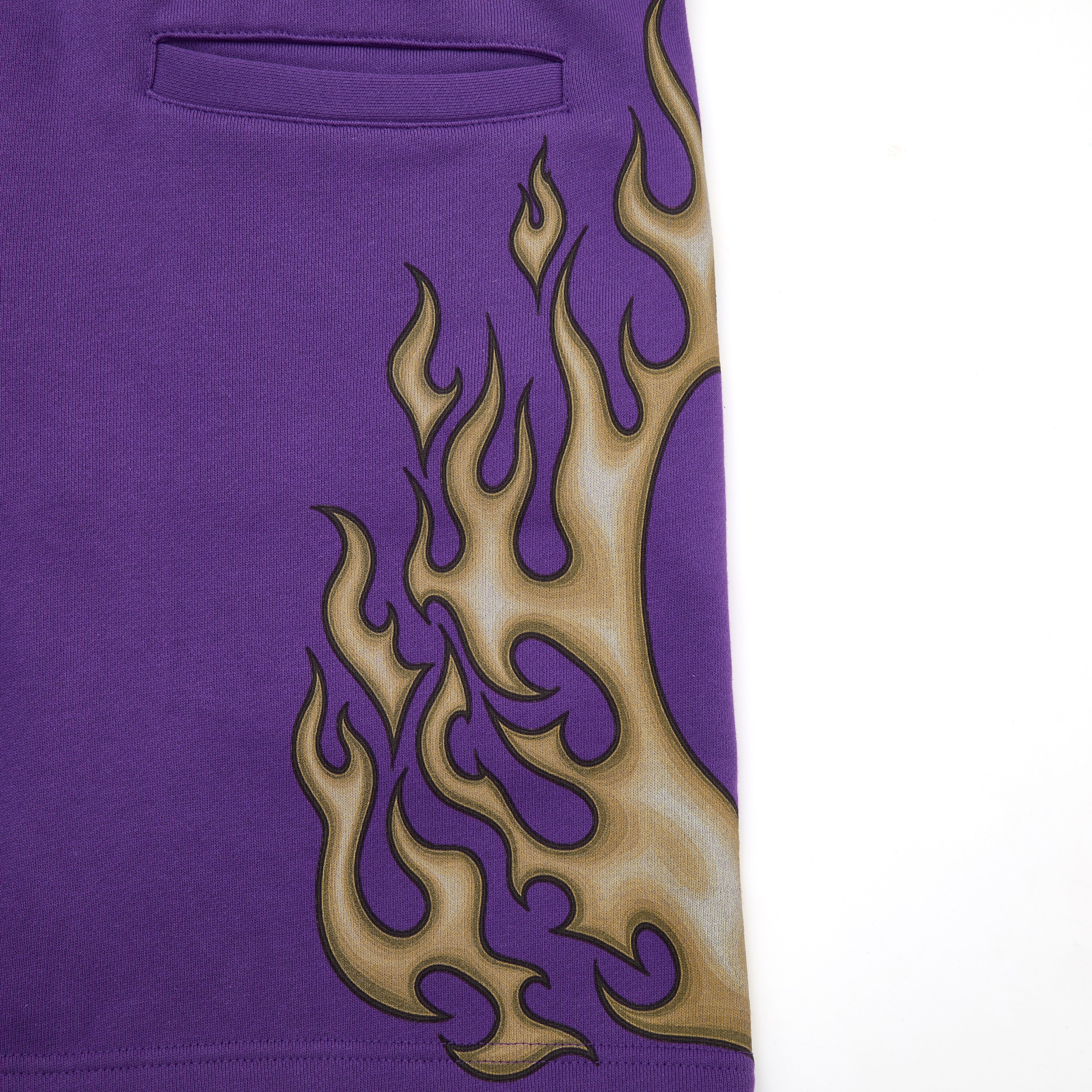 Screwed Sweat Shorts - Purple