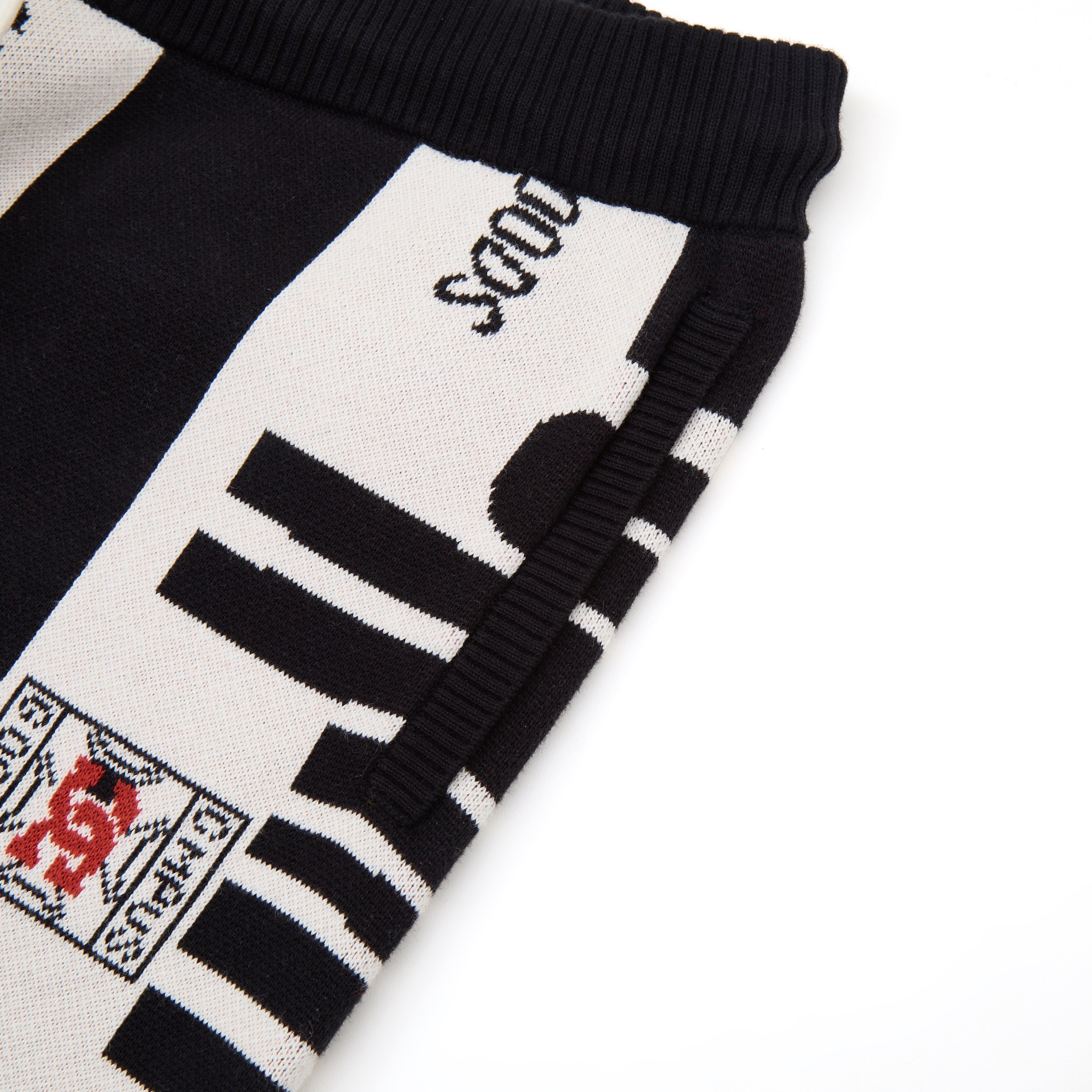 Campus Knit Shorts - Black