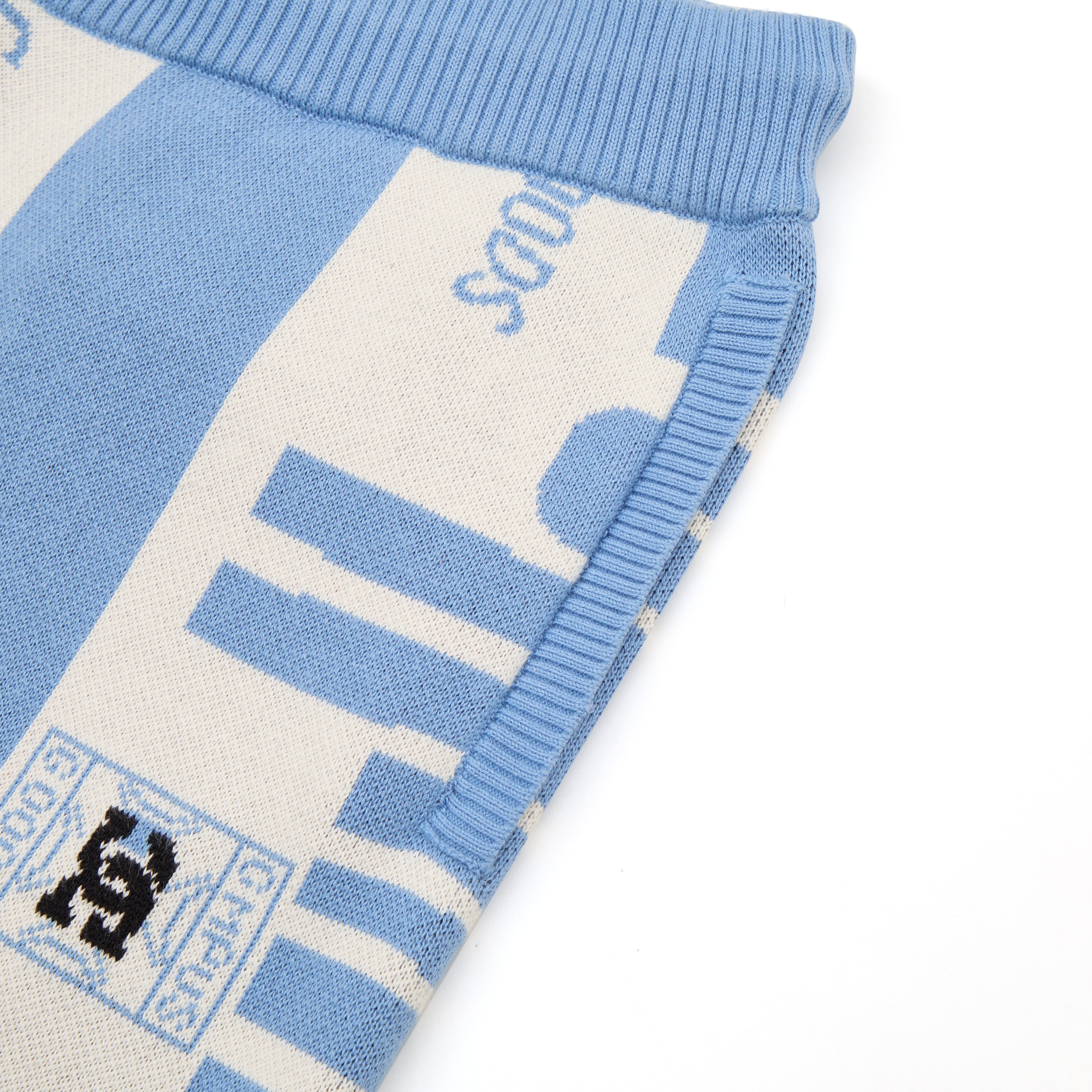Campus Knit Shorts - Blue