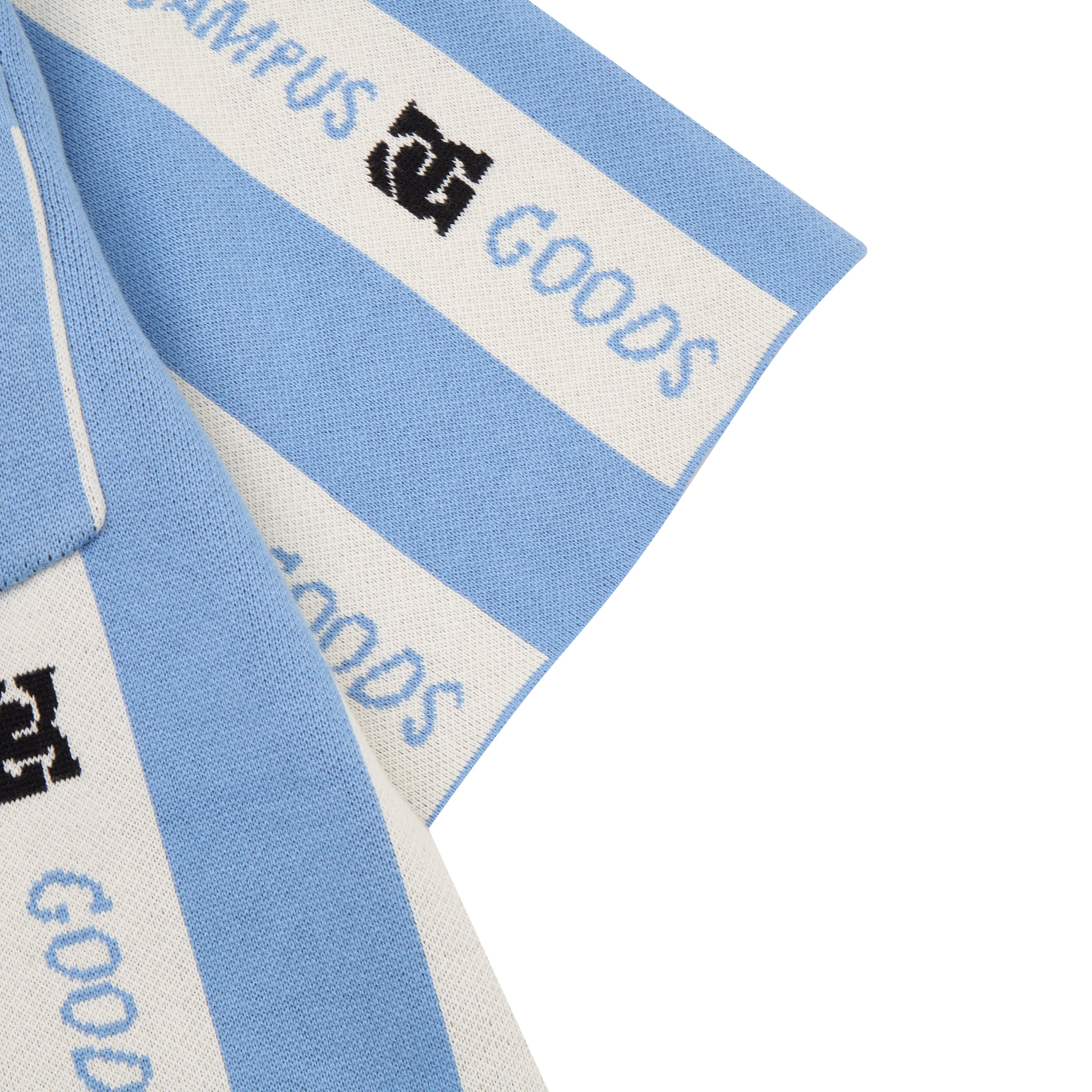 Campus Knit Polo - Blue
