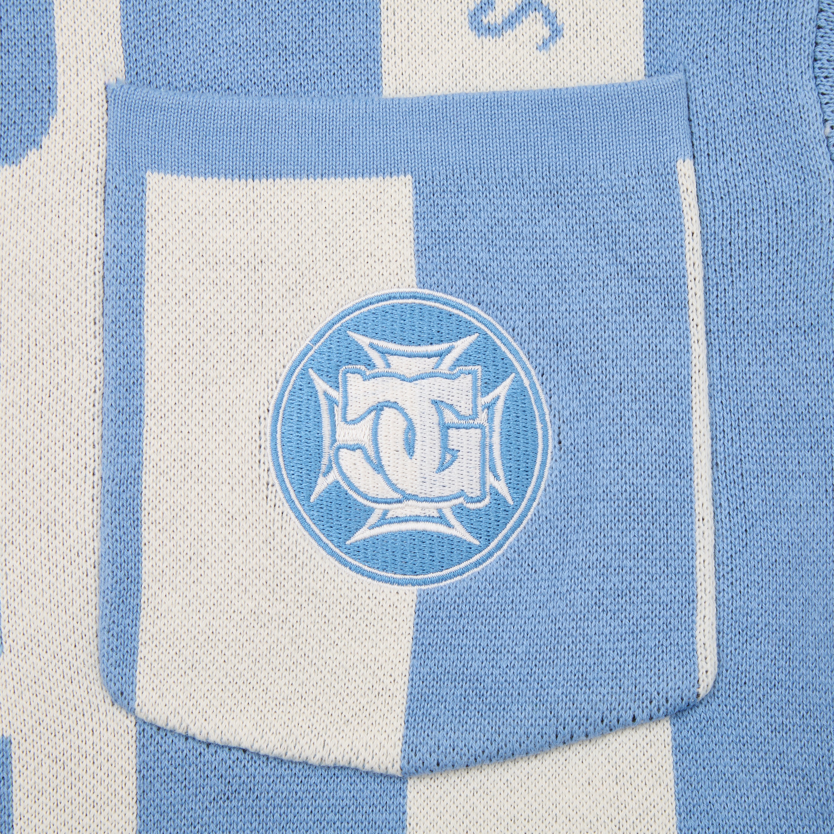 Campus Knit Polo - Blue