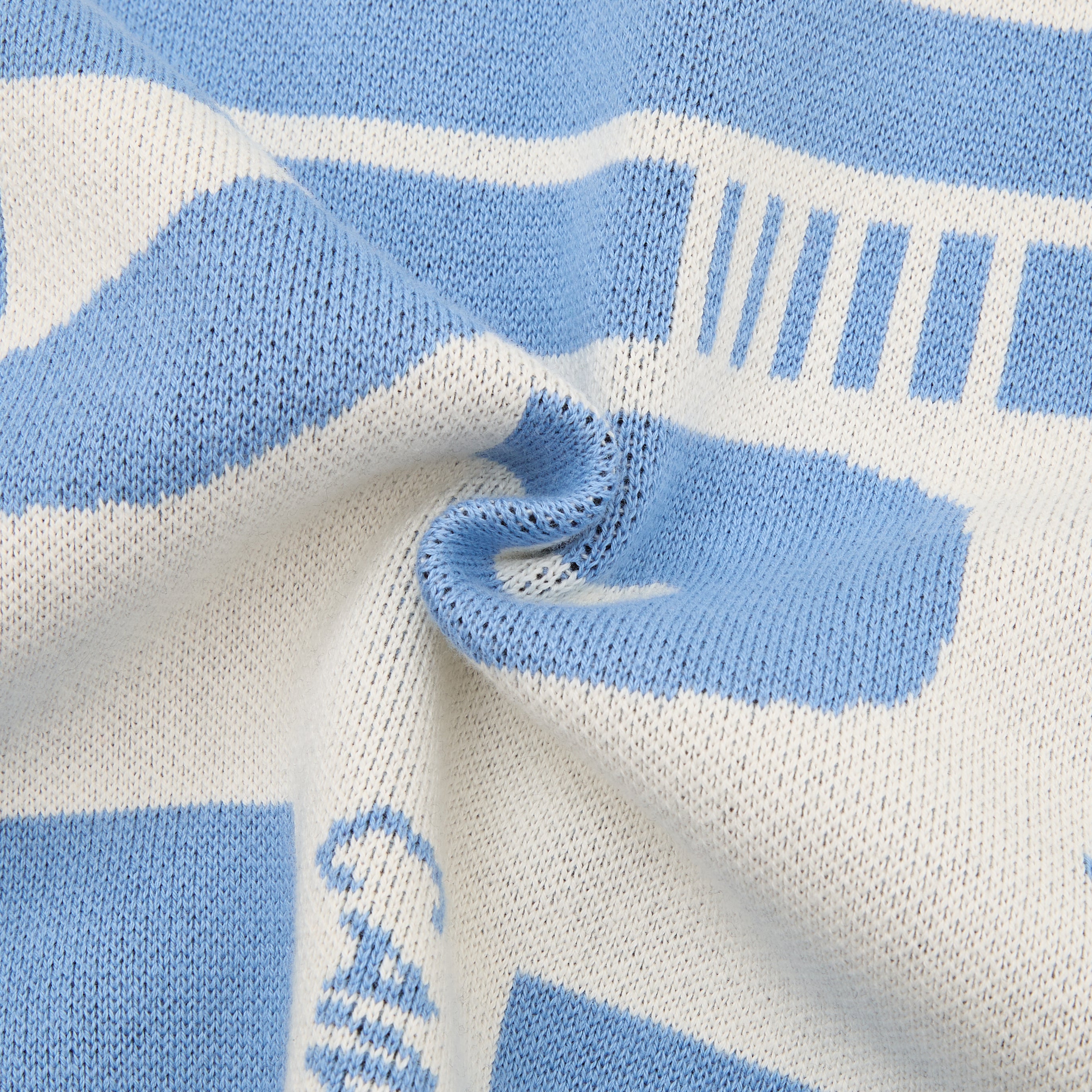 Campus Knit Polo - Blue