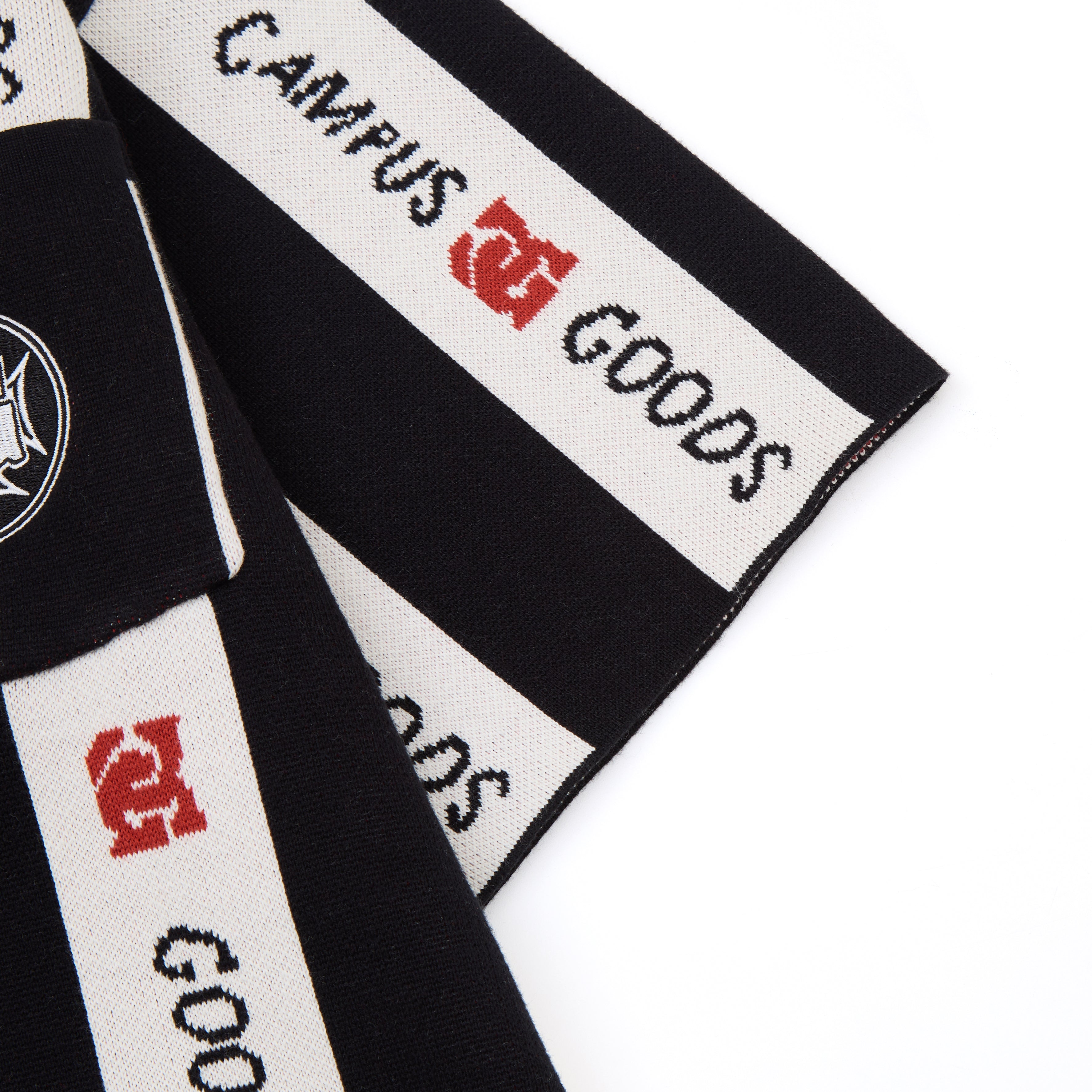 Campus Knit Polo - Black
