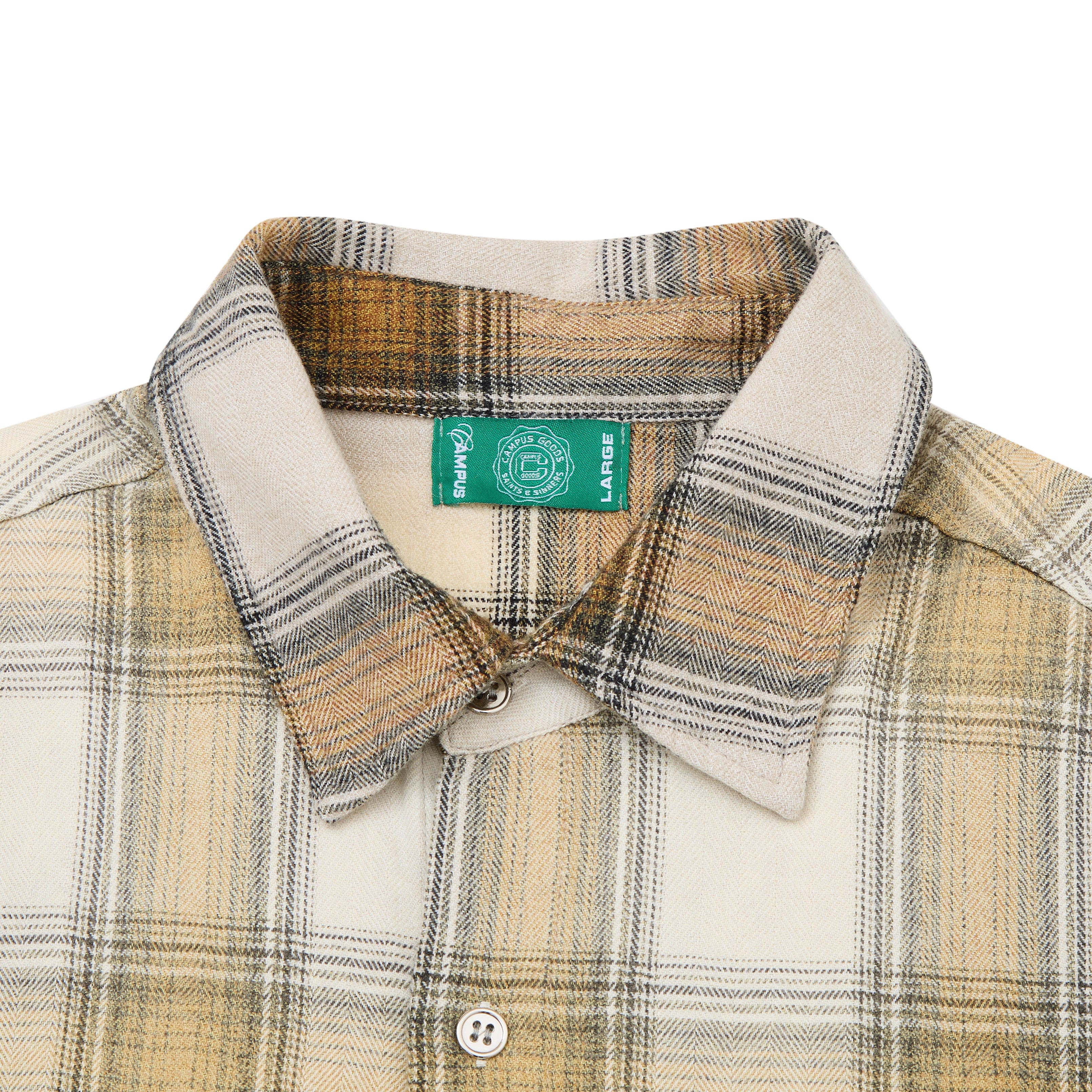 Saint Sun Fade Flannel - Yellow