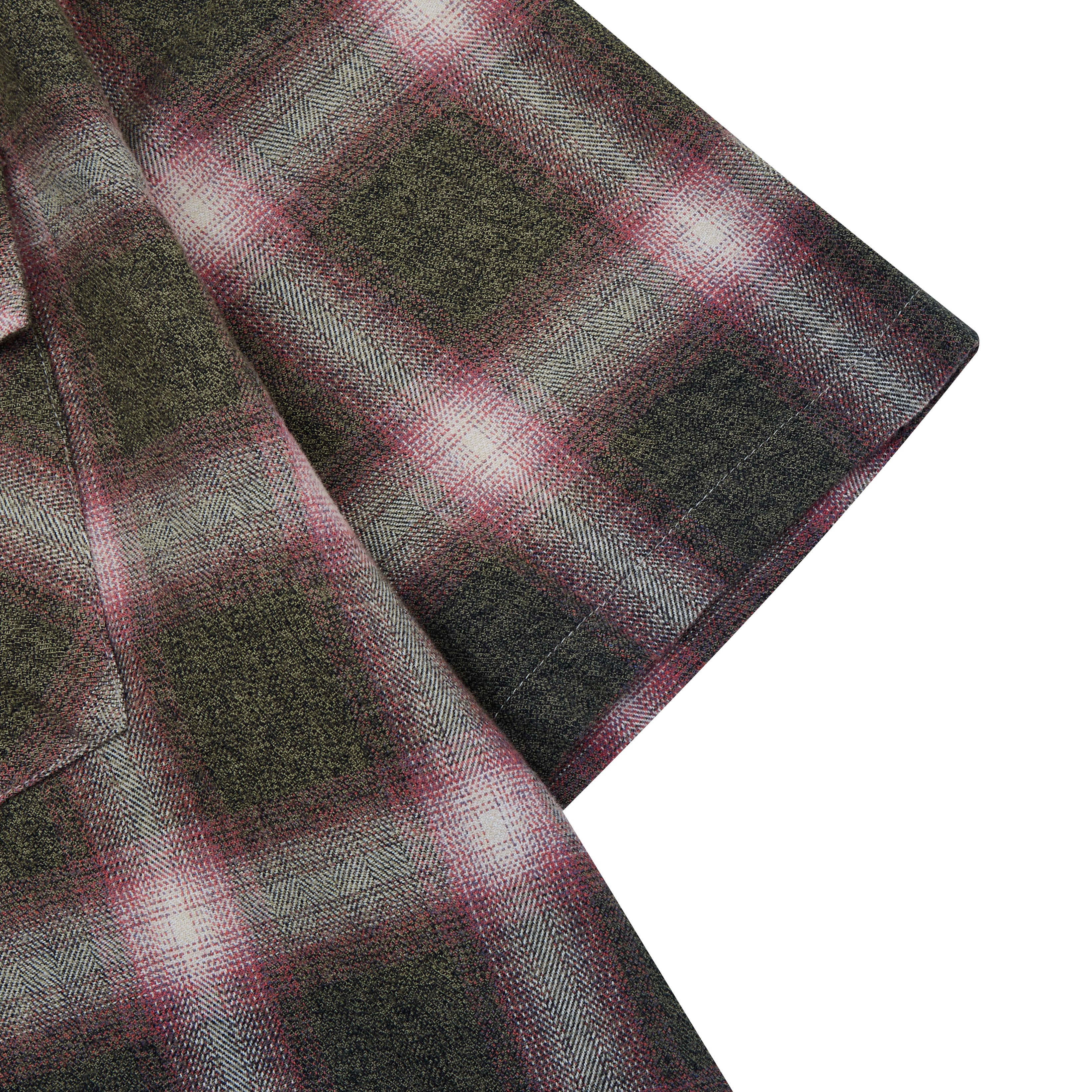 Saint Sun Fade Flannel - Olive