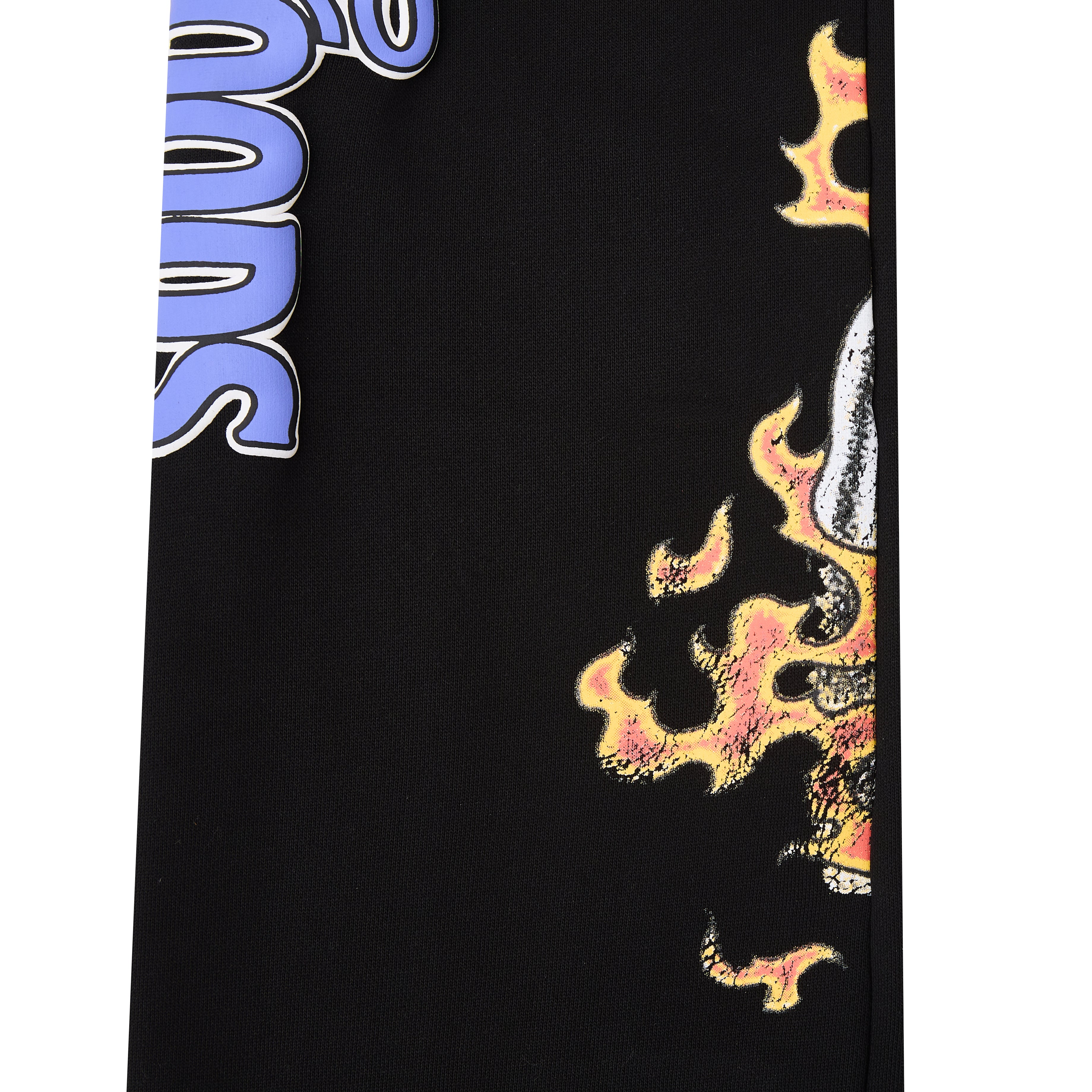 Stargazer Flare Sweatpants - Black