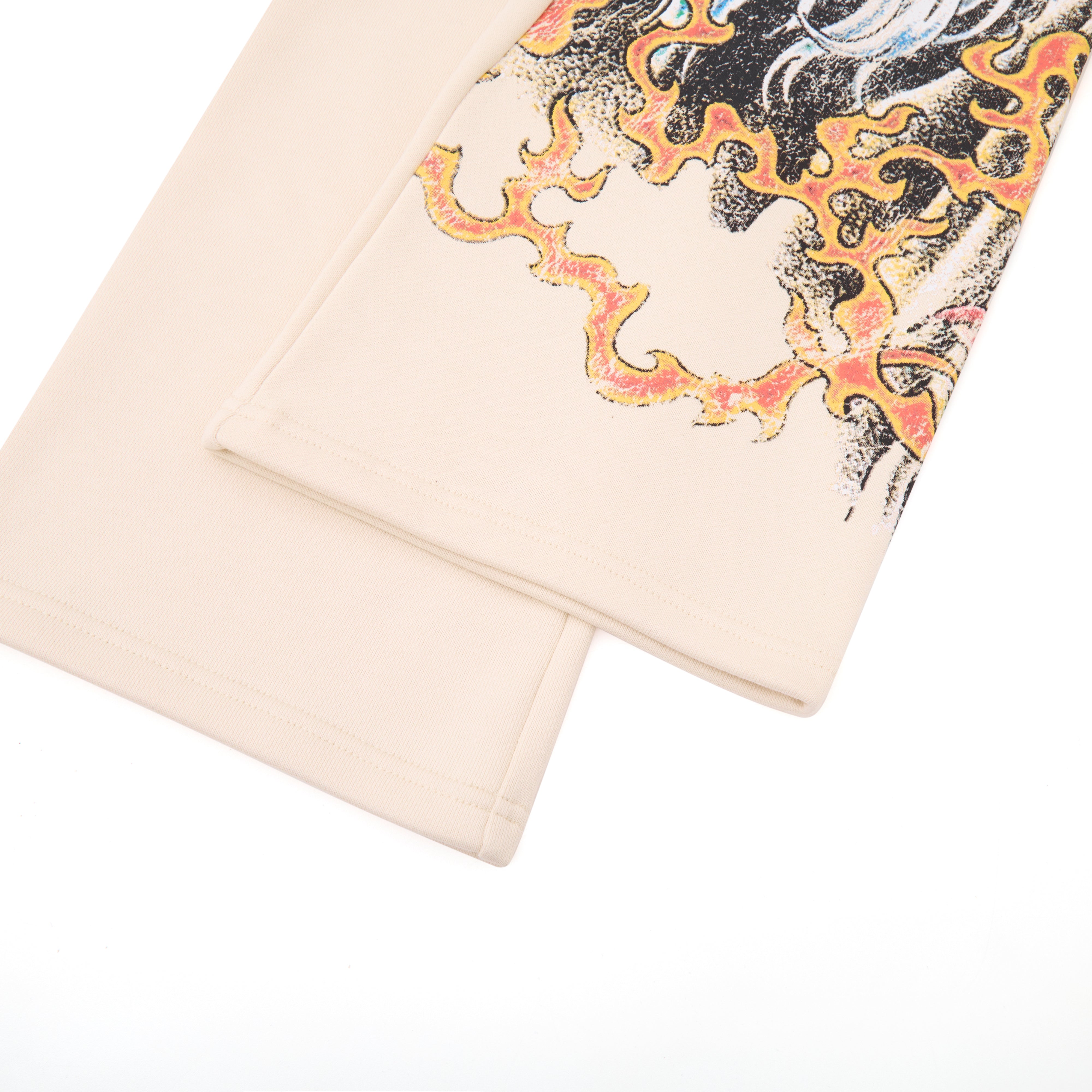 Stargazer Flare Sweatpants - Cream