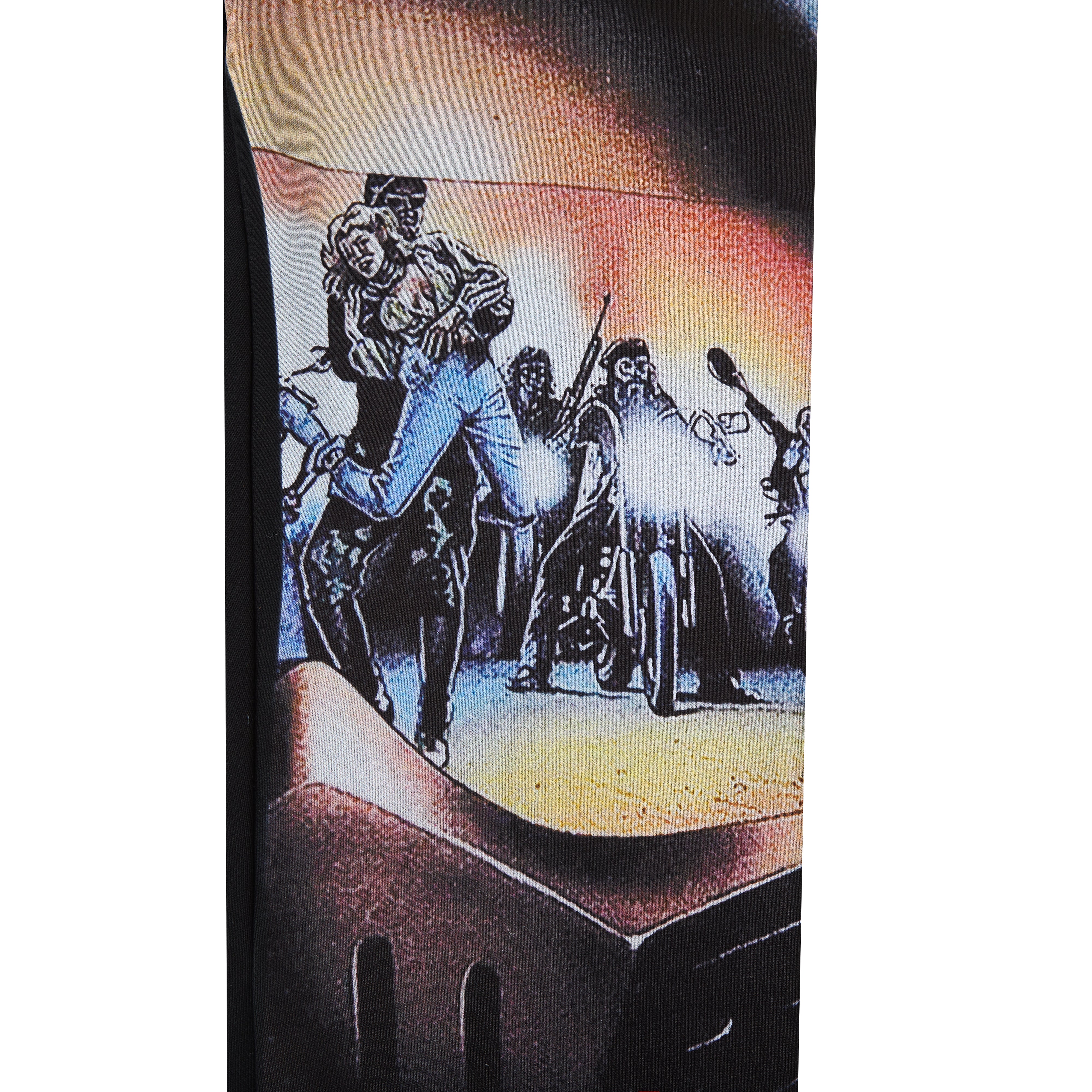 Savage Flare Sweatpants - Black